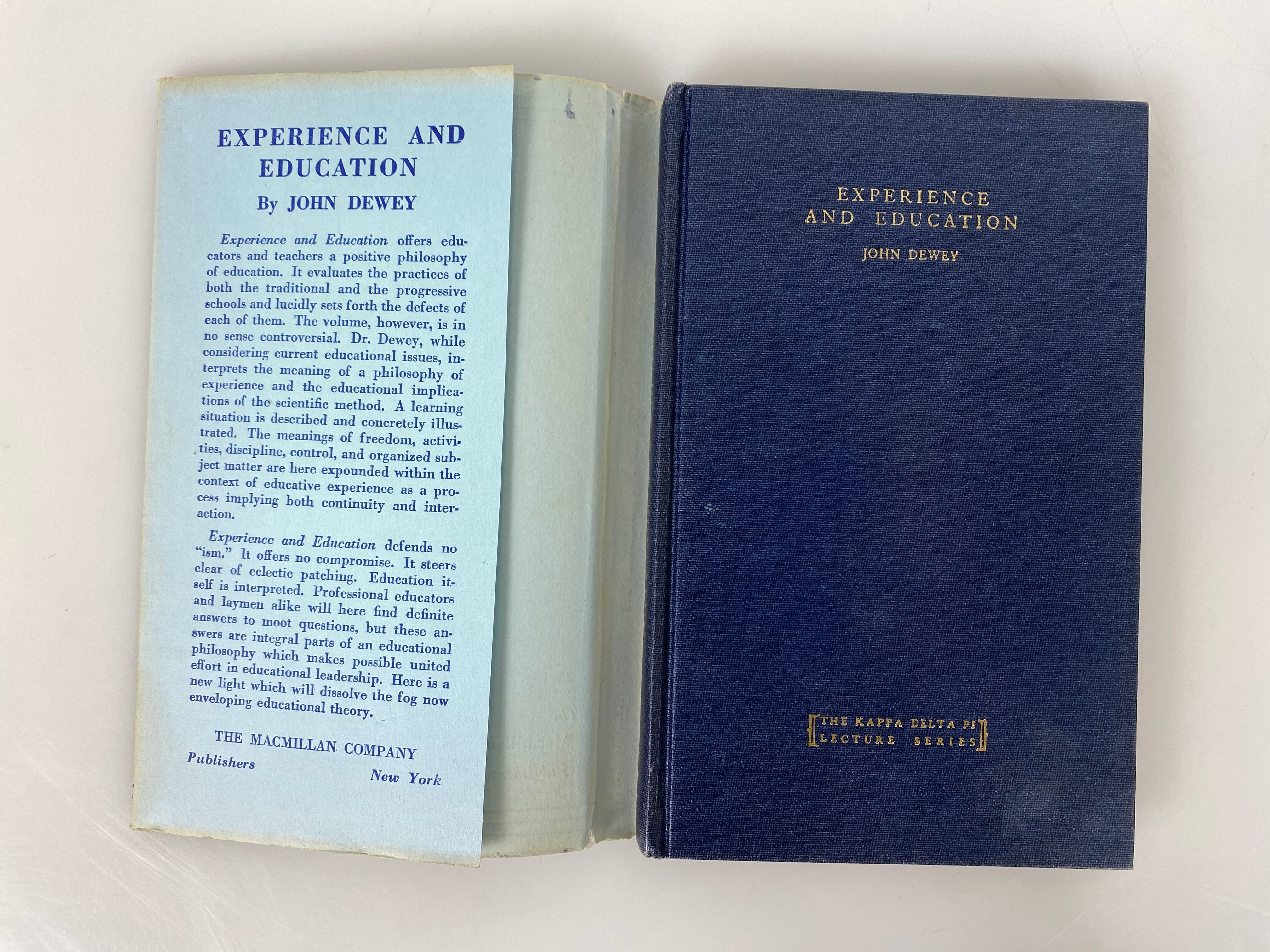 2 John Dewey Volumes: Human Nature and Conduct/Experience and Education HC