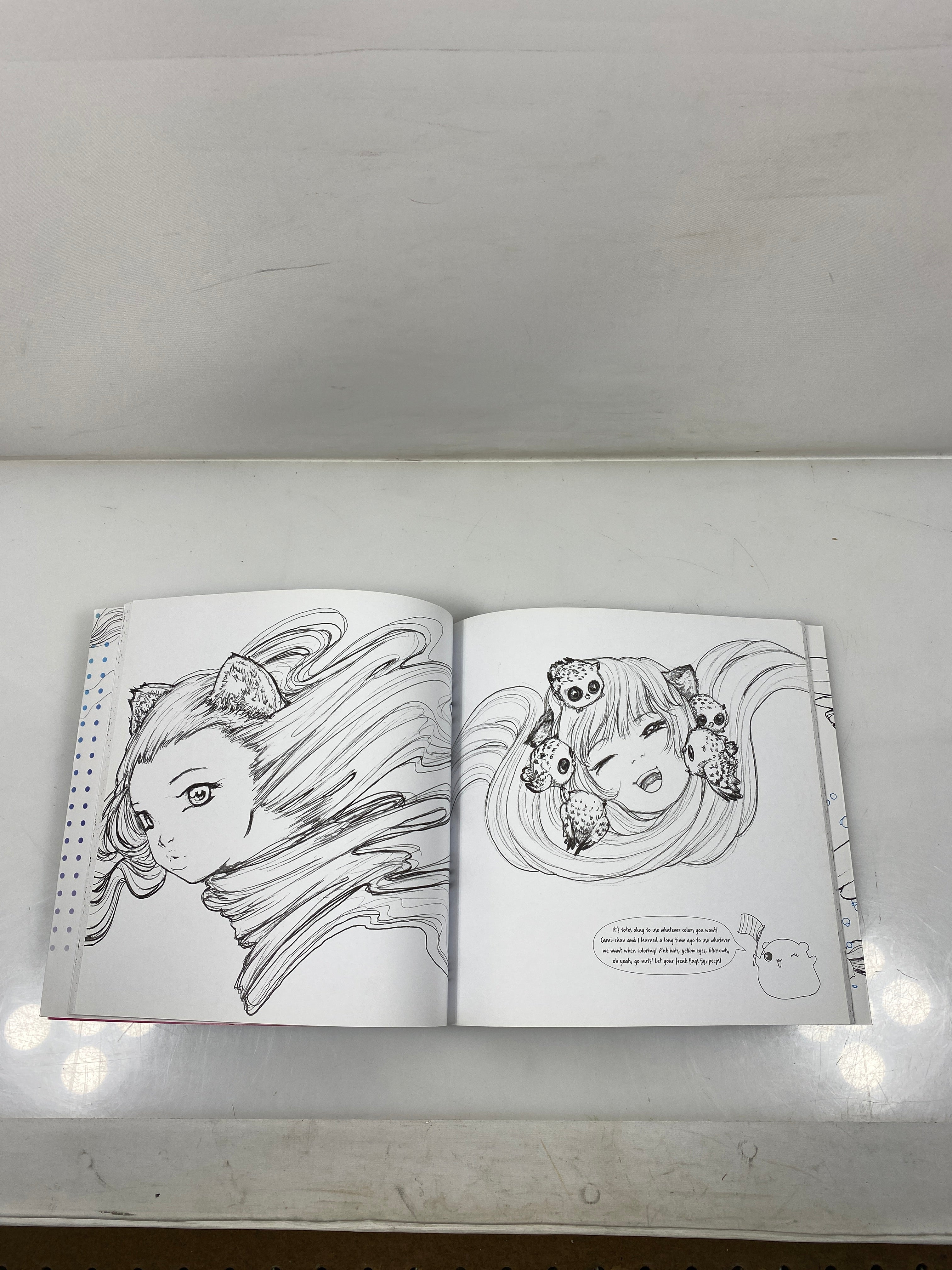 Pop Manga Coloring Book By Camilla D'errico
