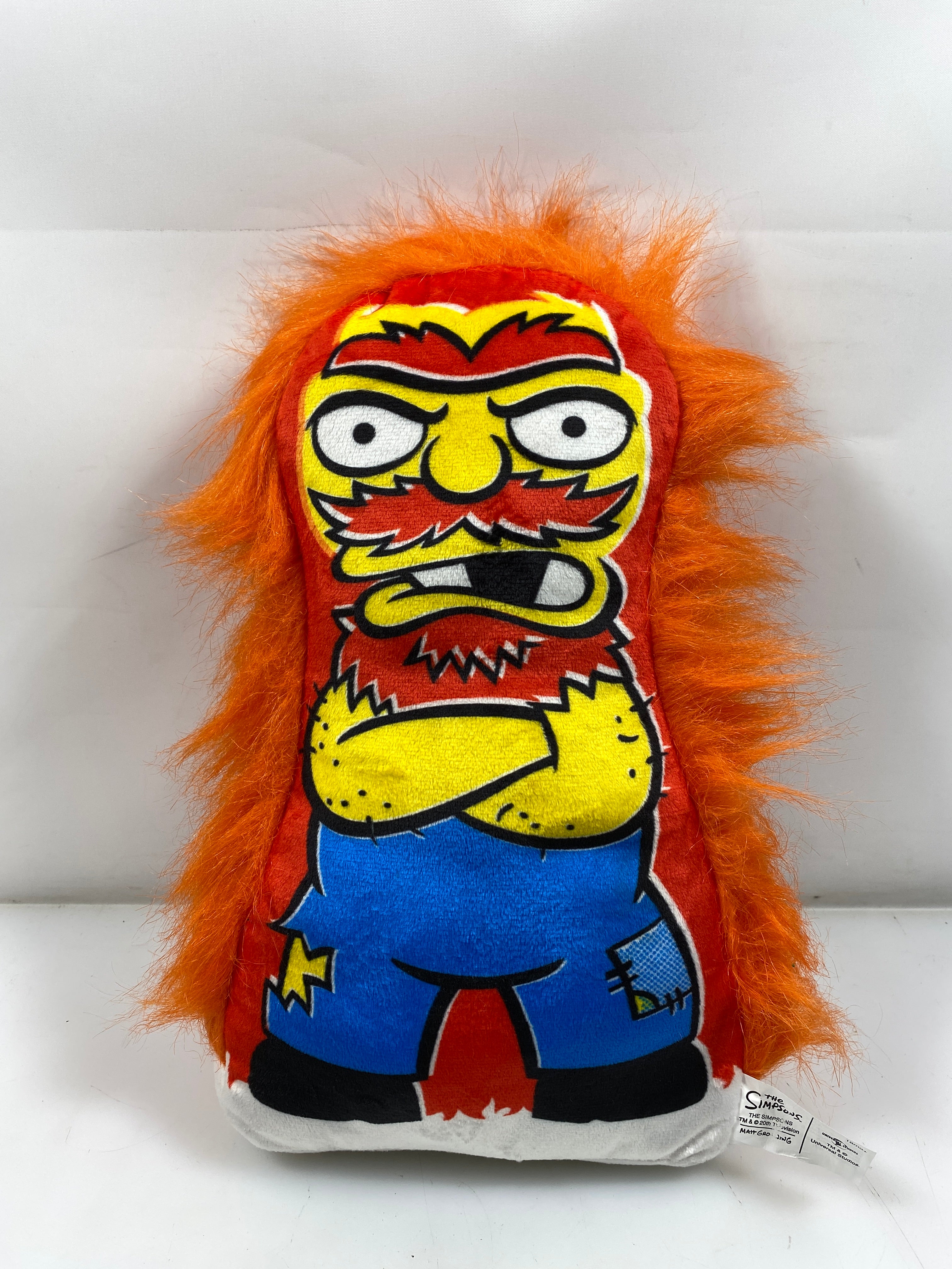 Universal Studios Grounds Keeper Willie Plush Pillow