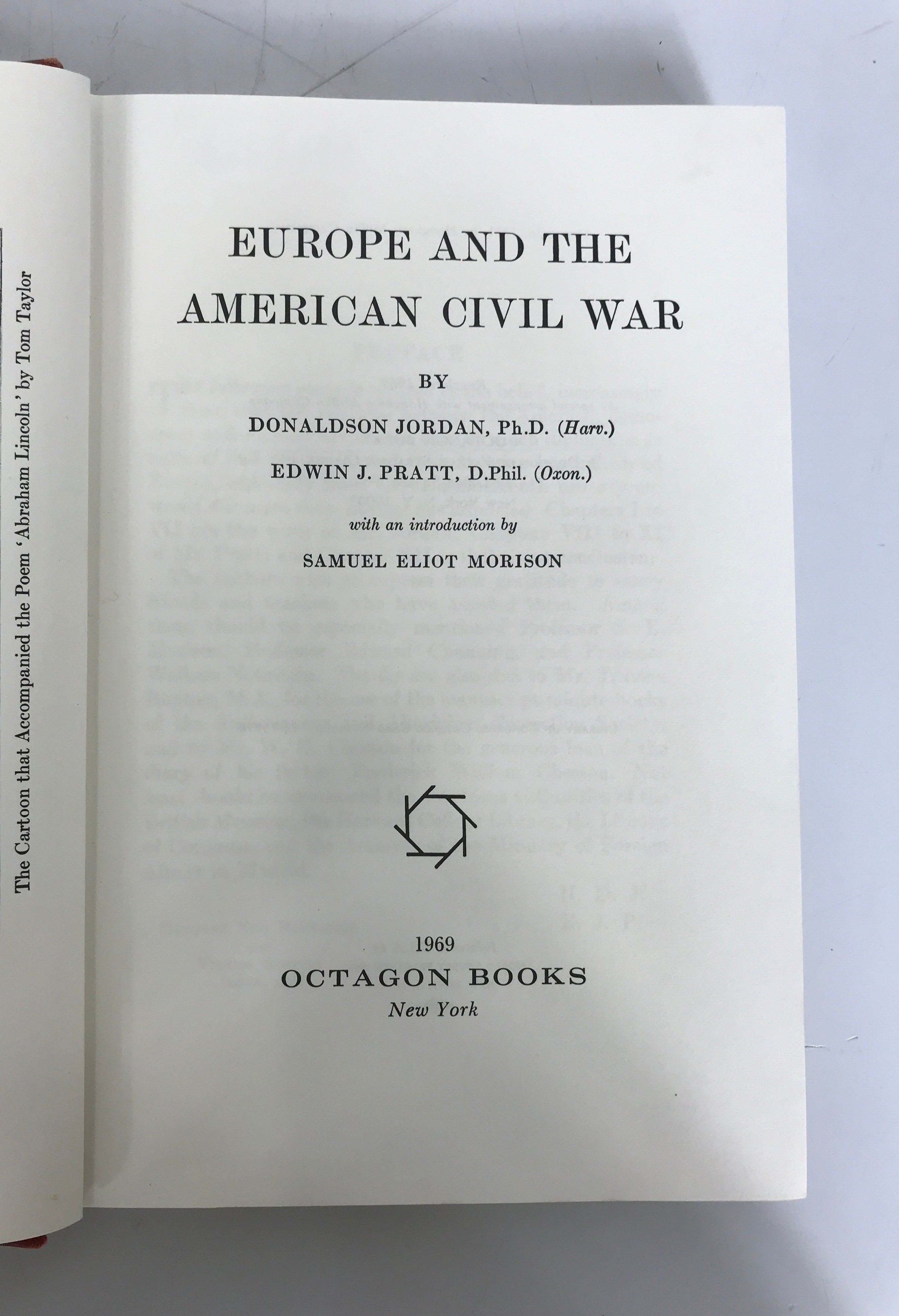 Lot of 2: Lincoln & the Russians/Europe & the American Civil War HC