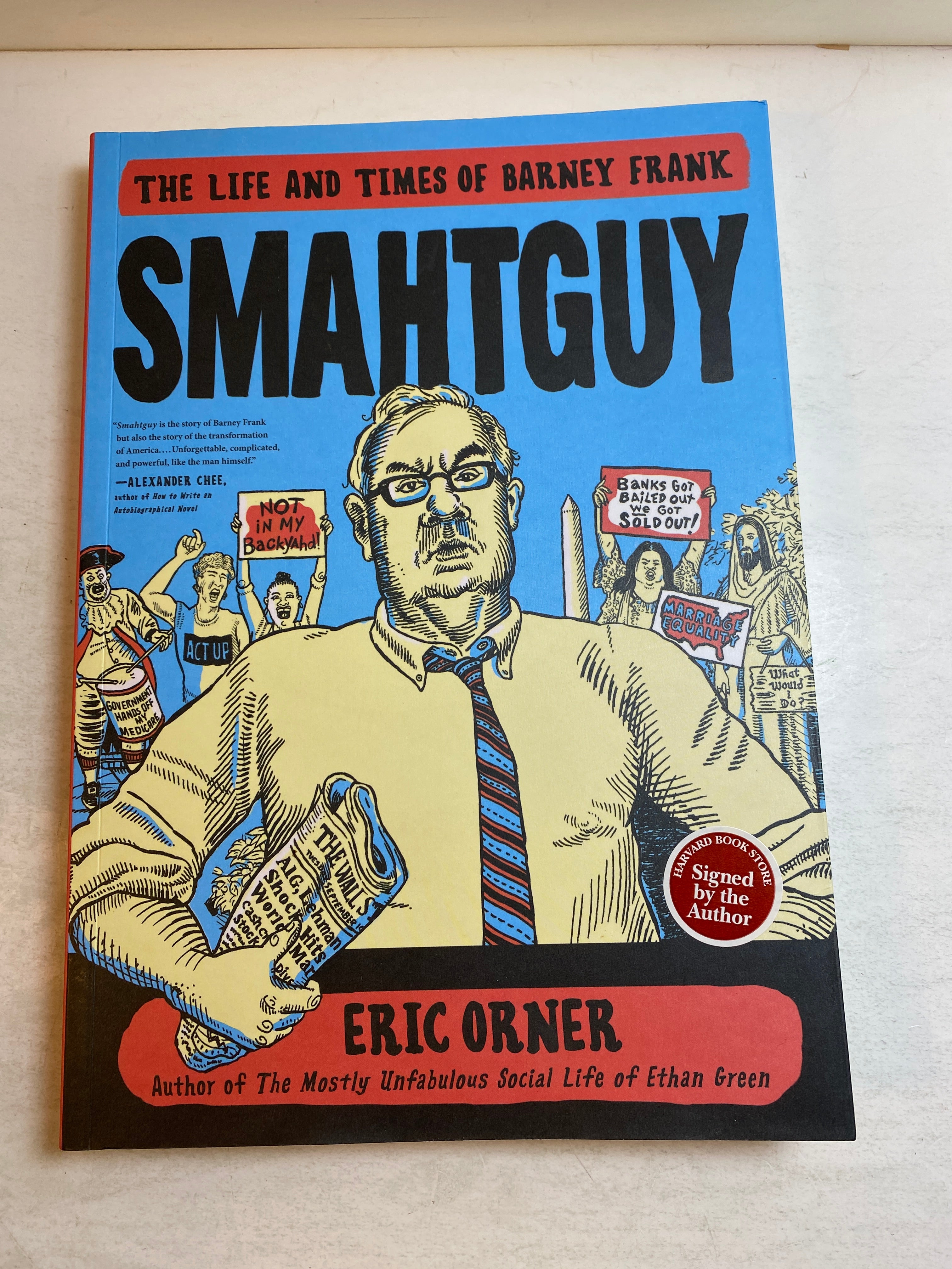 Smahtguy Barney Frank by Eric Orner 2021 *Signed*