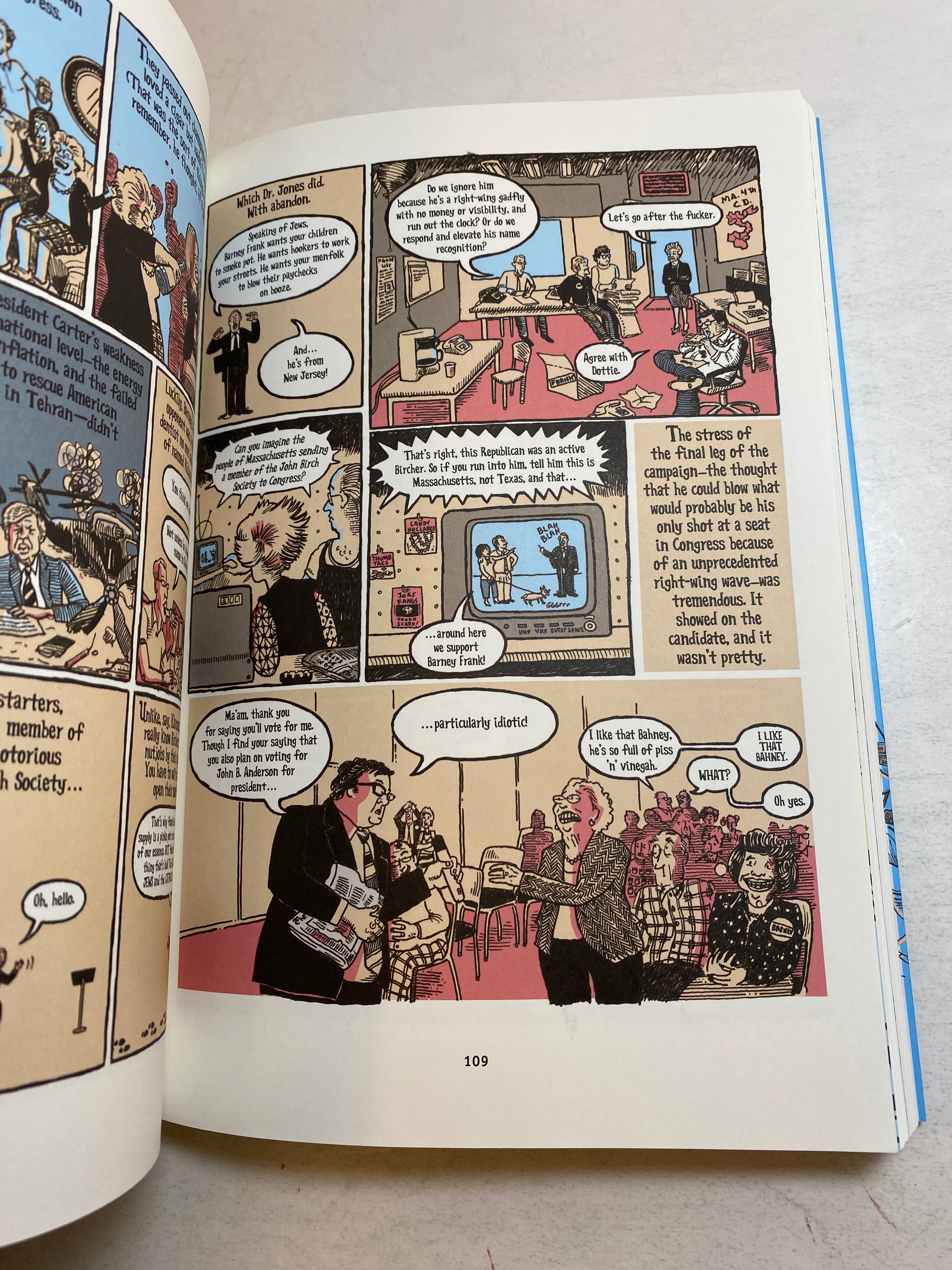 Smahtguy Barney Frank by Eric Orner 2021 *Signed*