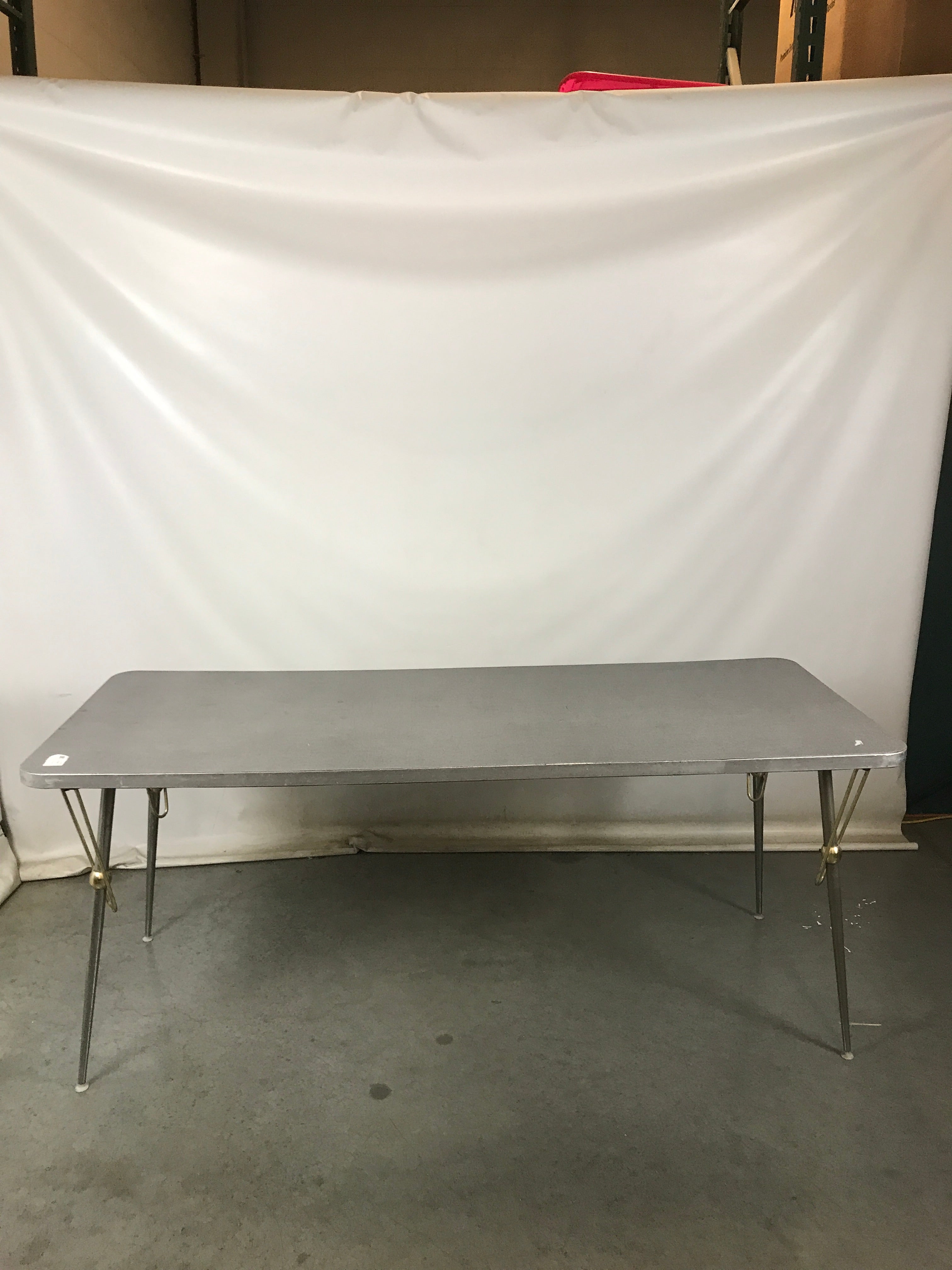 Dark Gray 6 Foot Folding Table