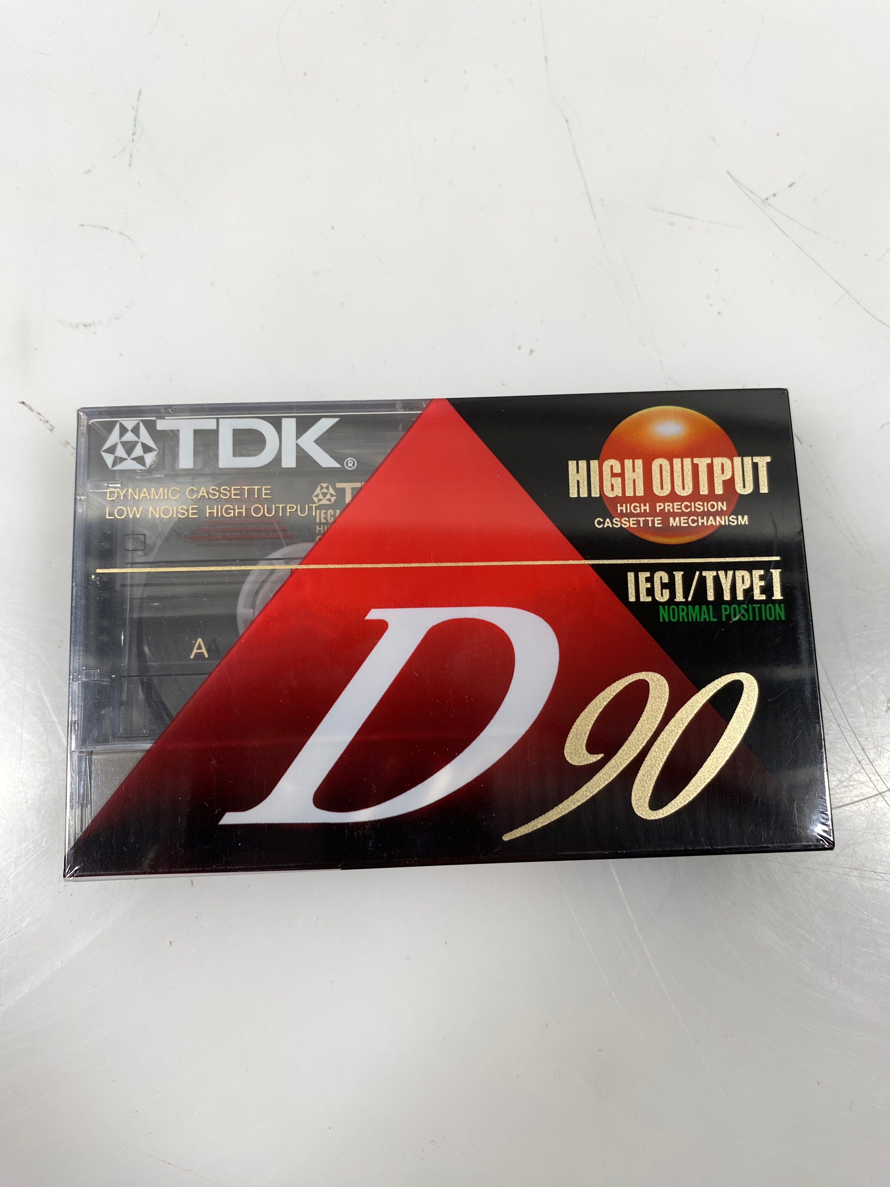 TDK D90 Audio Cassette *New*