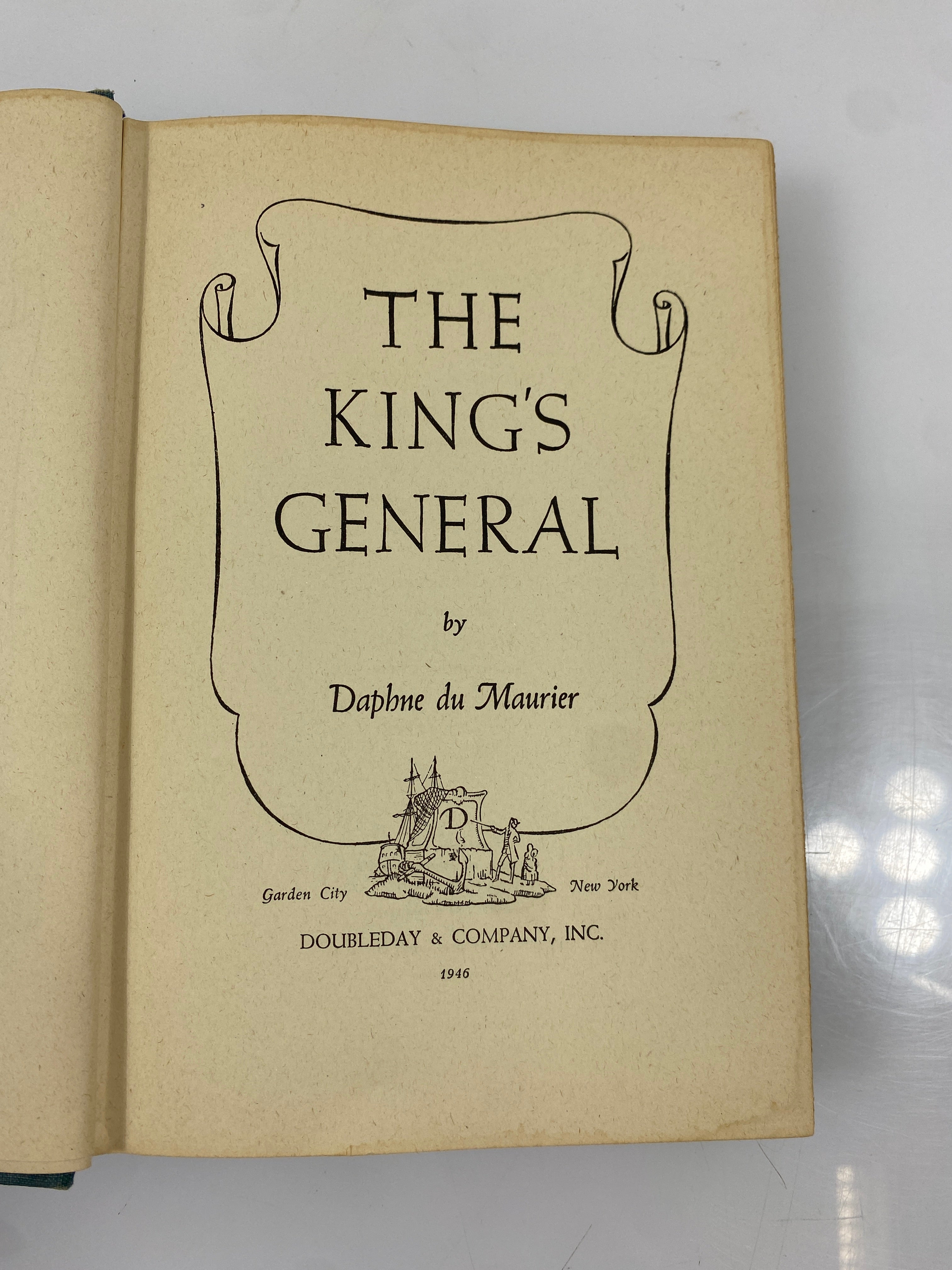 2 Daphne du Maurier: The King's General (1st Ed)/Hungry Hill Vintage HC