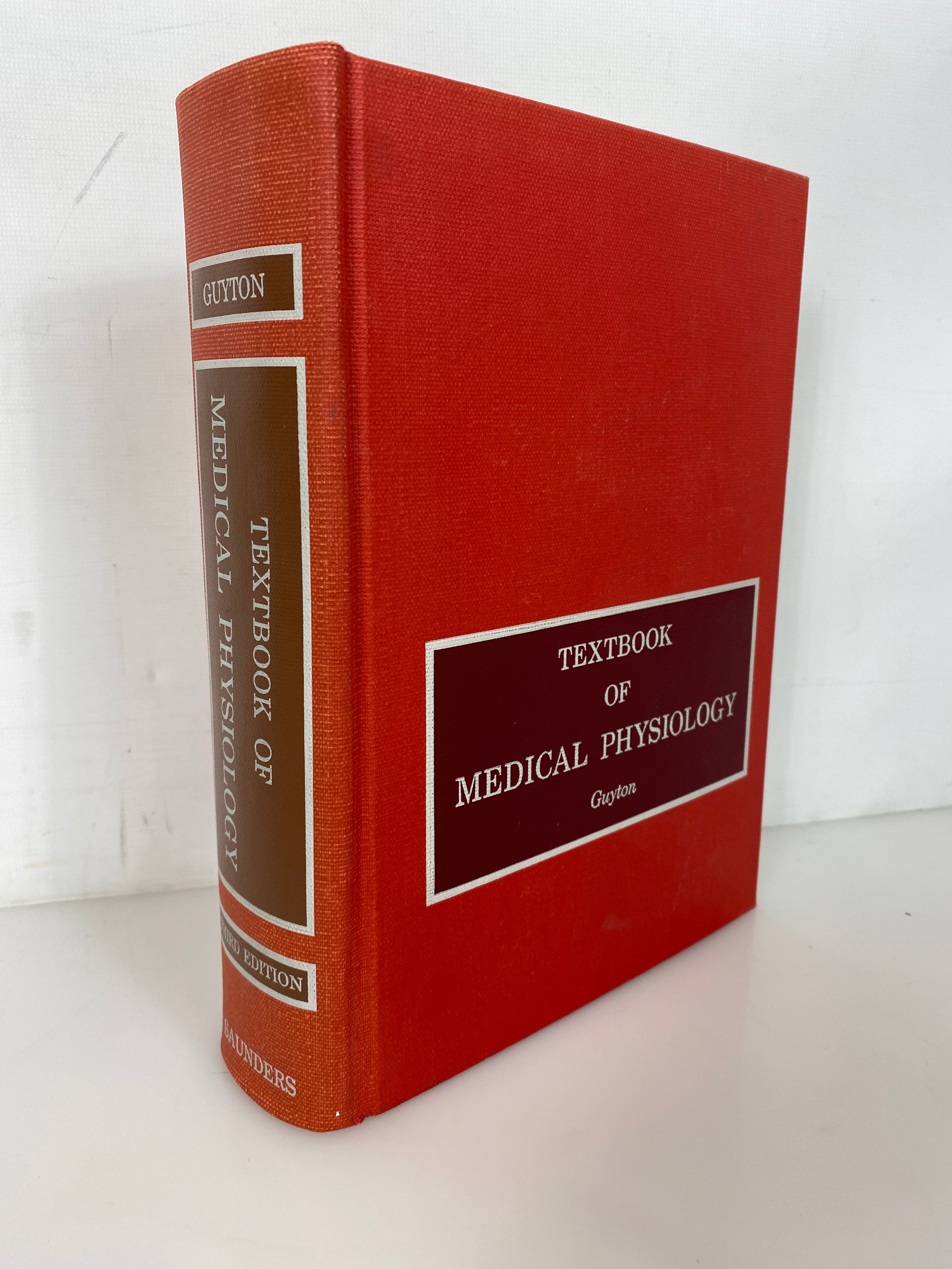 Textbook of Medical Physiology by Arthur Guyton 1966 Vintage HC
