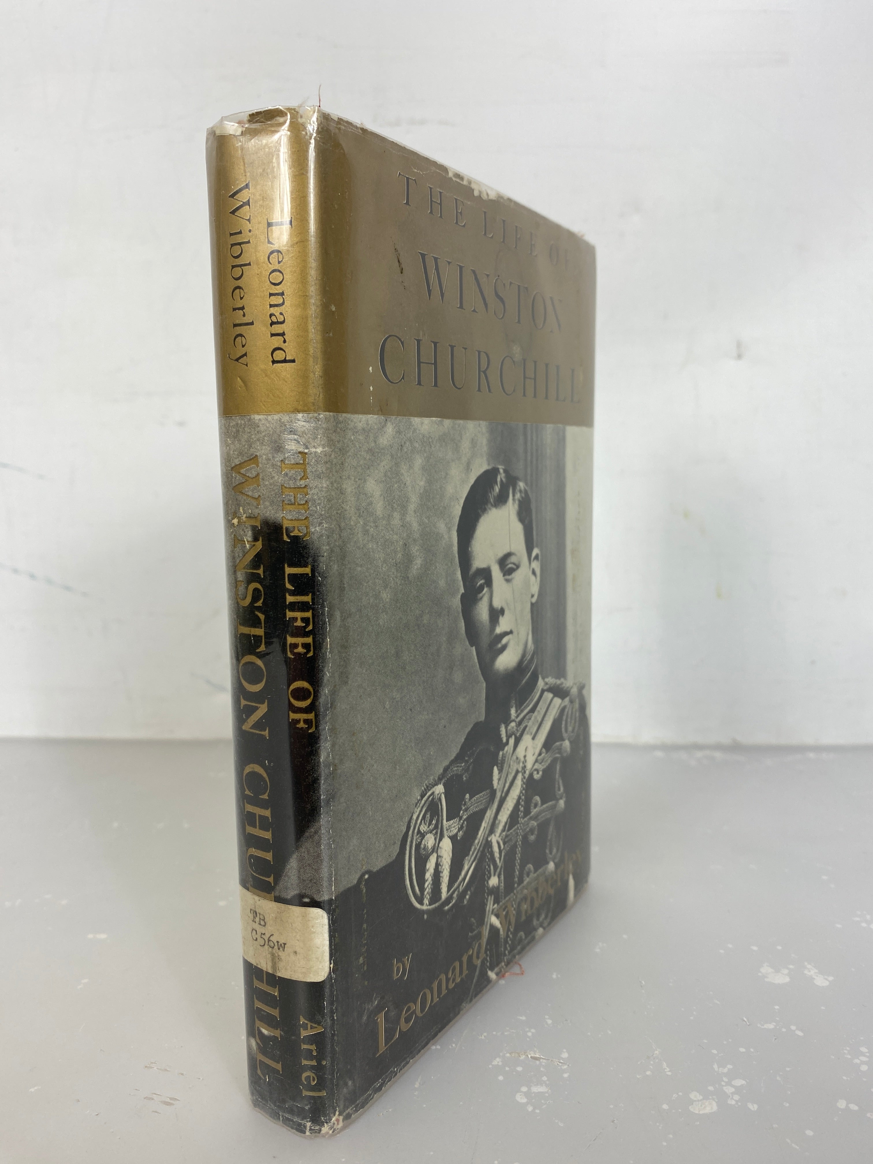 Rare First Printing The Life of Winston Churchill by Leonard Wibberley 1956 HC DJ
