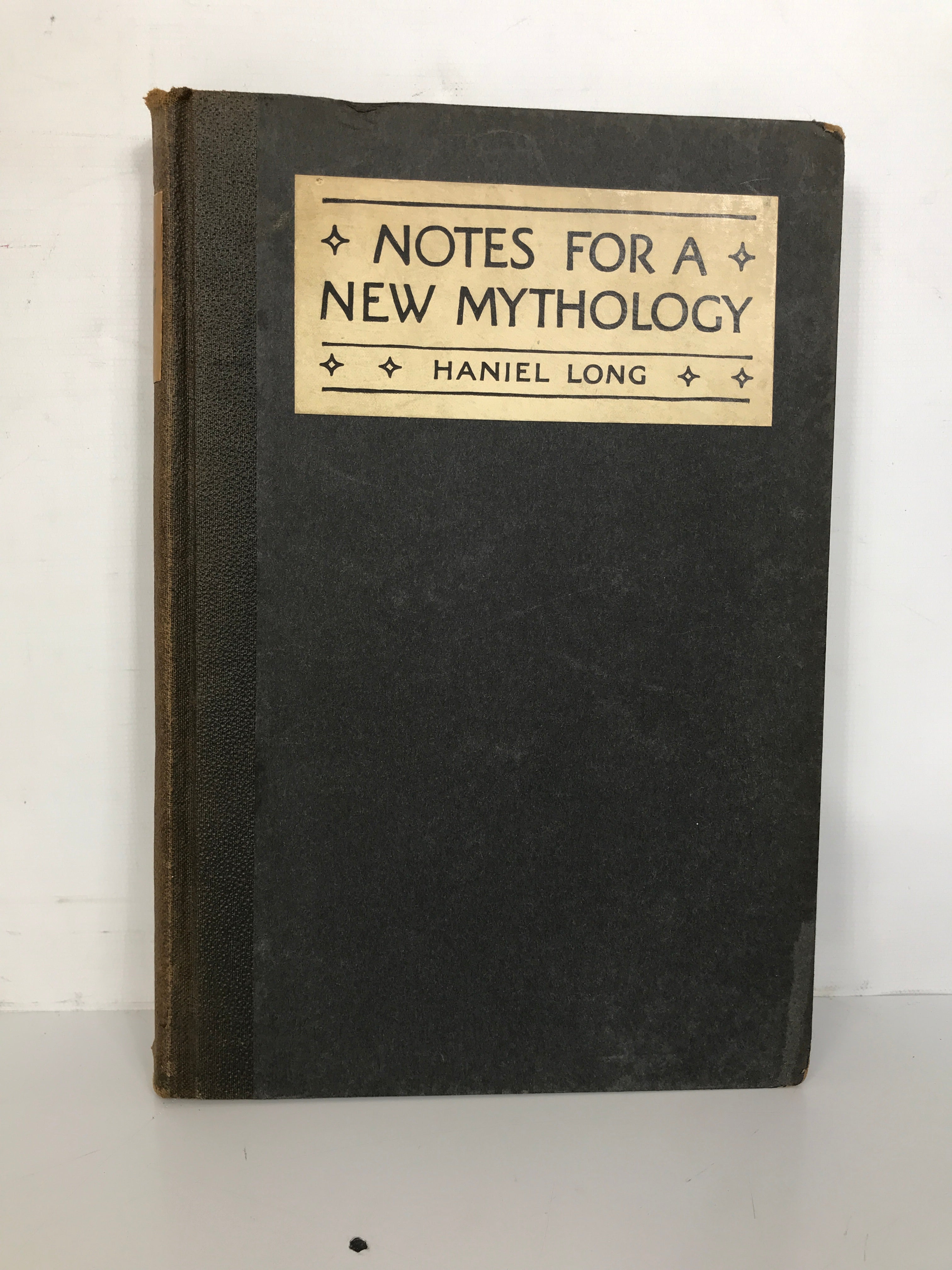 Notes For a New Mythology Haniel Long 1926 Signed/Numbered Edition