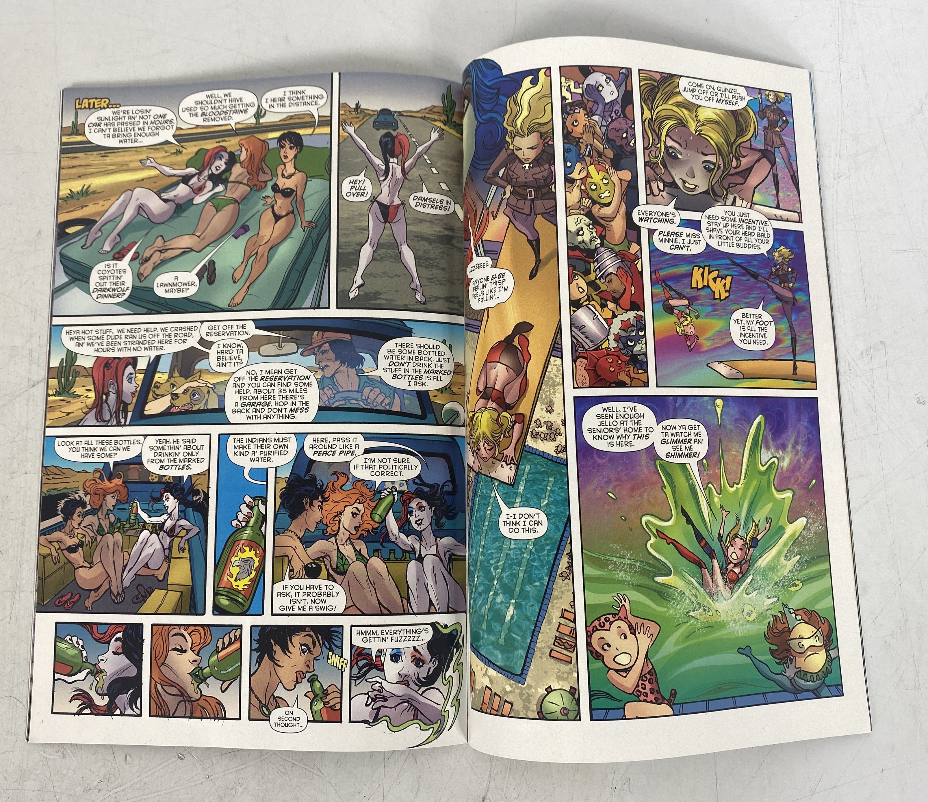 Harley Quinn Road Trip Special Lot of 2 Variants Covers 2015 DC Comic
