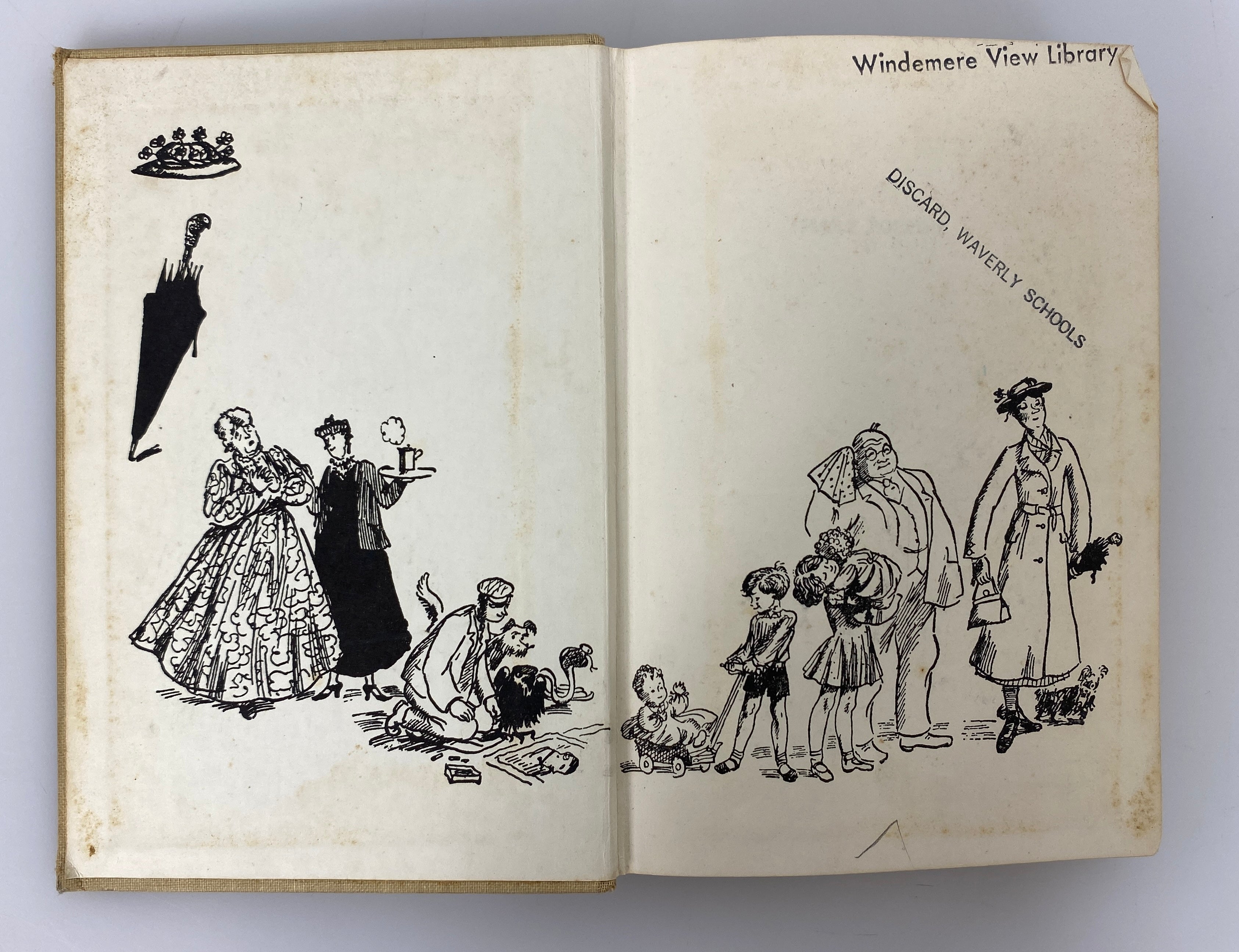 Mary Poppins by P.L. Travers 1962 Harcourt Brace & World Ex-Library HC