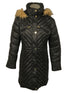 Guess Black Puffer Parka Women's Size S