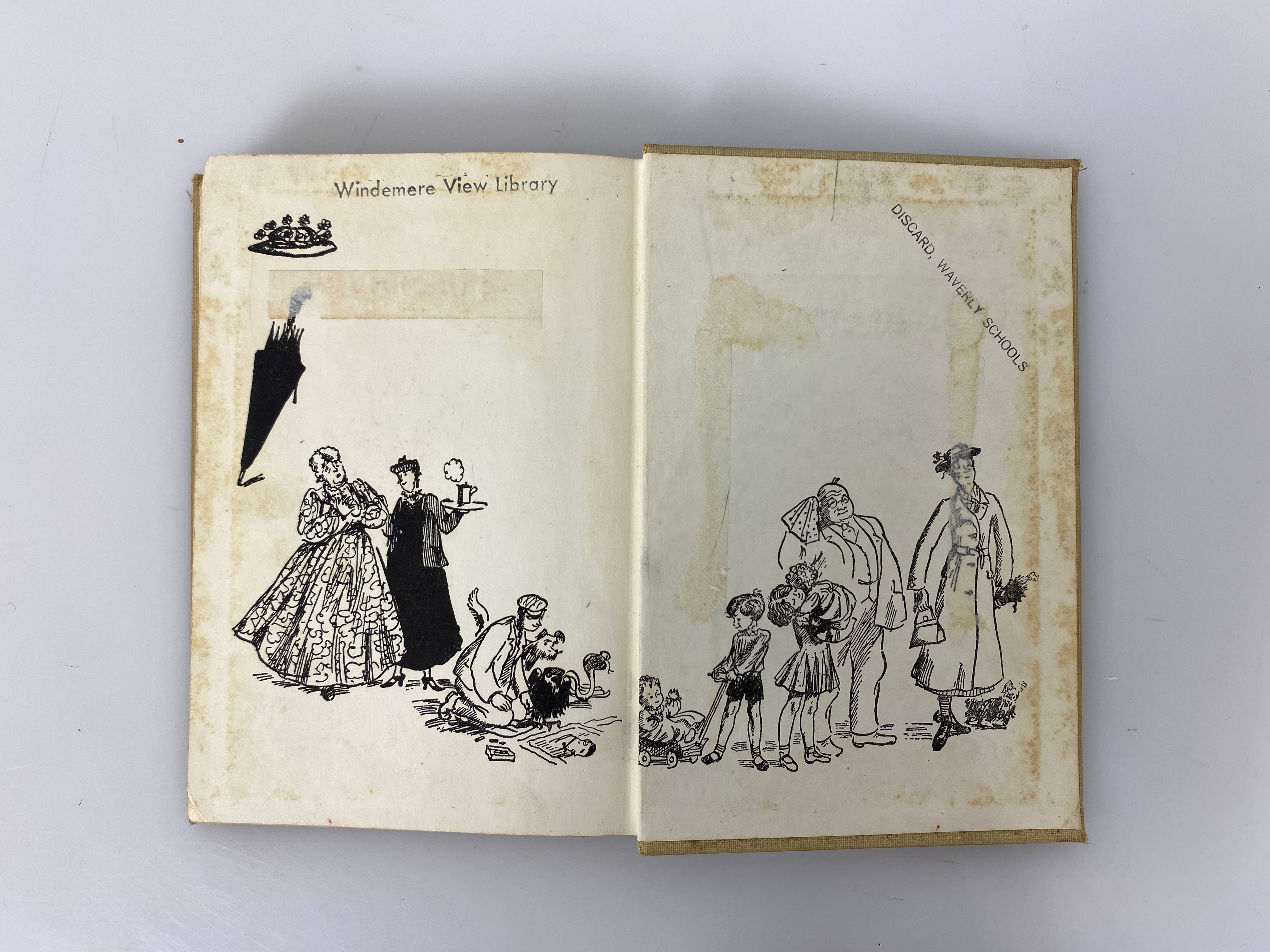 Mary Poppins by P.L. Travers 1962 Harcourt Brace & World Ex-Library HC