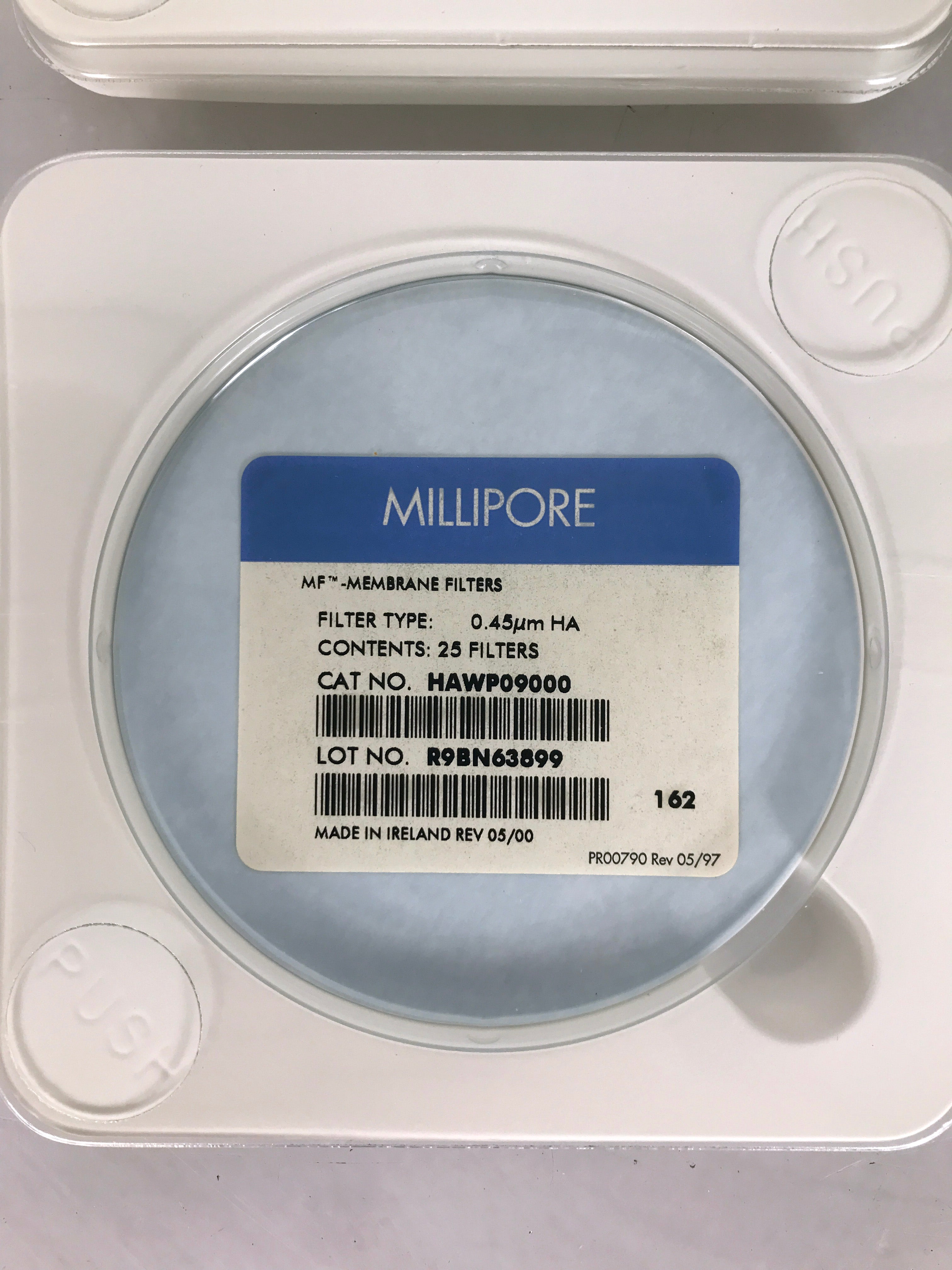 100 Millipore Membrane Filters HAWP09000 *New*