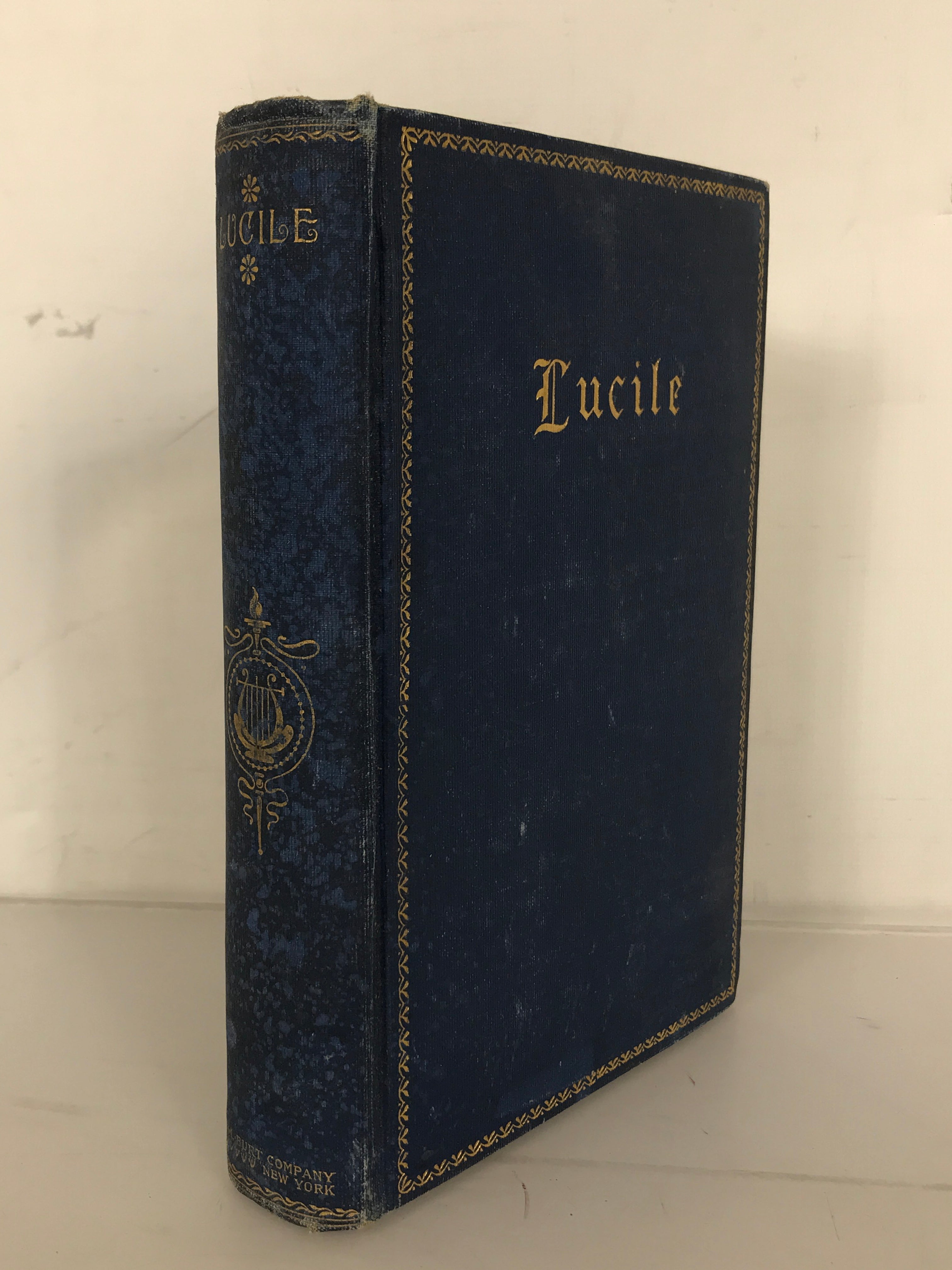 Lucile A Poem by Owen Meredith A.L. Burt c1908 HC Antique