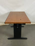 Woodgrain Laminate Adjustable Desk