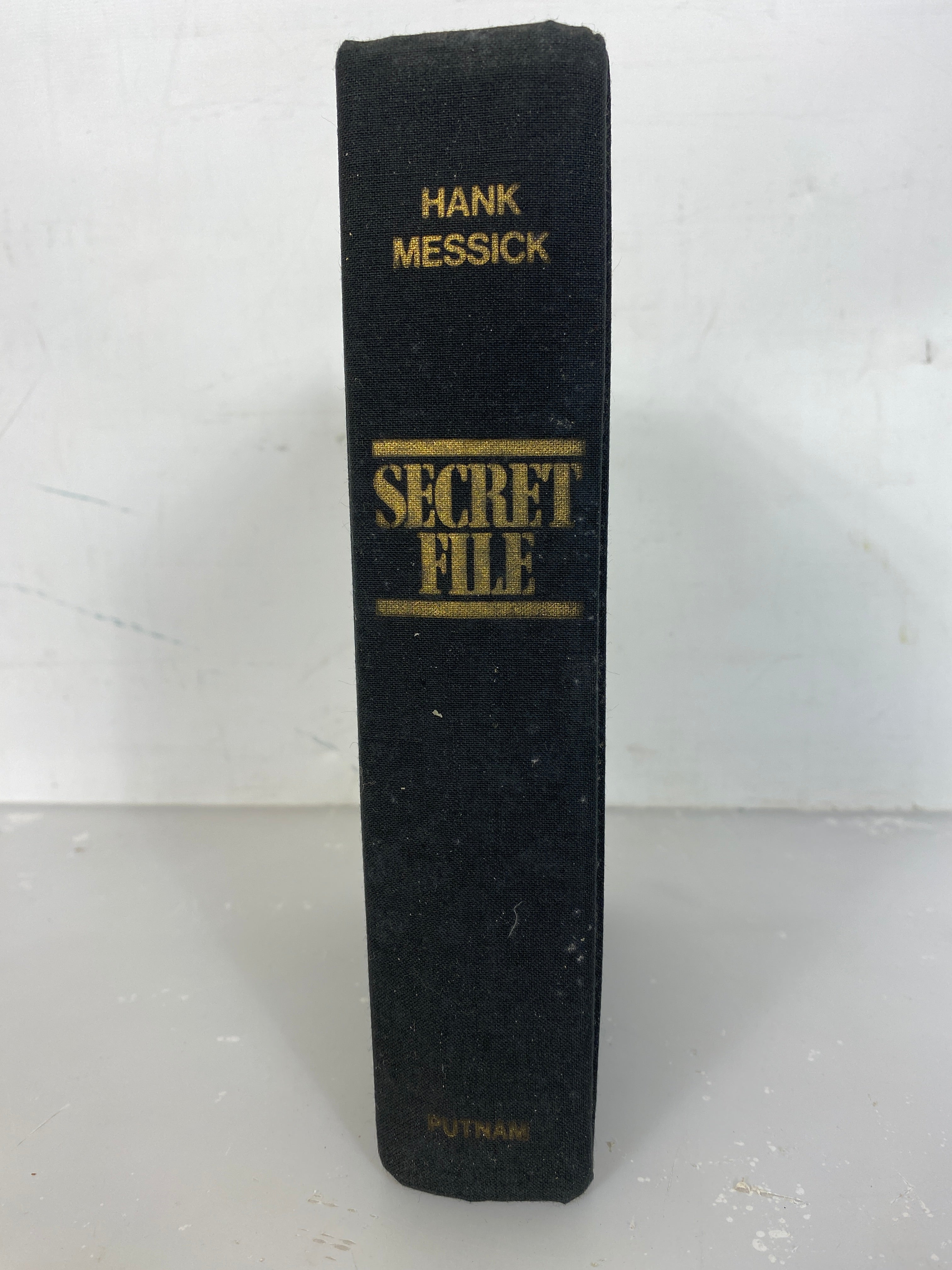 Vintage First Edition Secret File by Hank Messick 1969 G.P. Putnam's Sons HC DJ