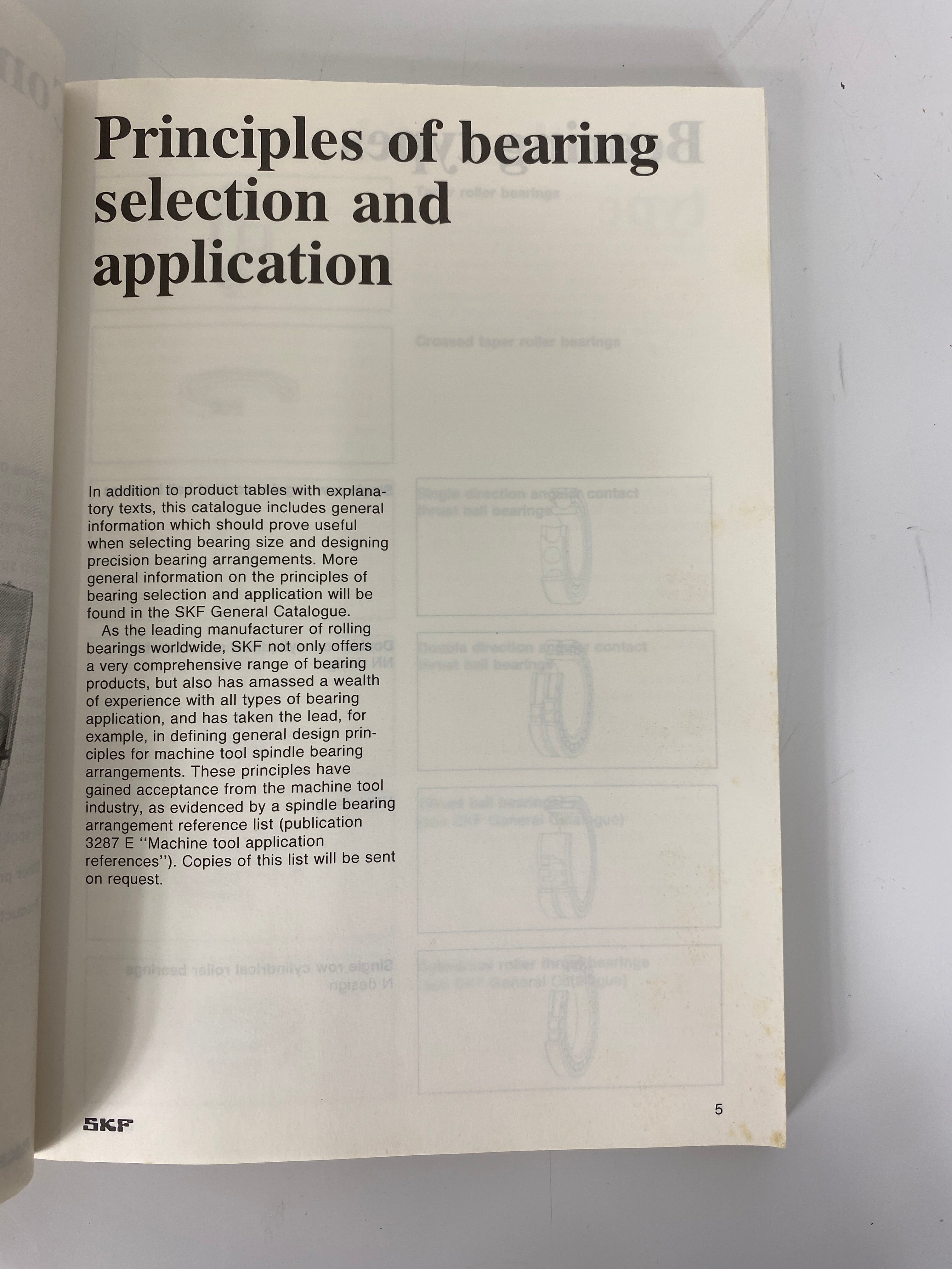 SKF Precision Bearings Handbook (1987) SC