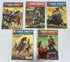 Dell Comic Zane Grey Stories of the West Lot of 5 (1955-1957)