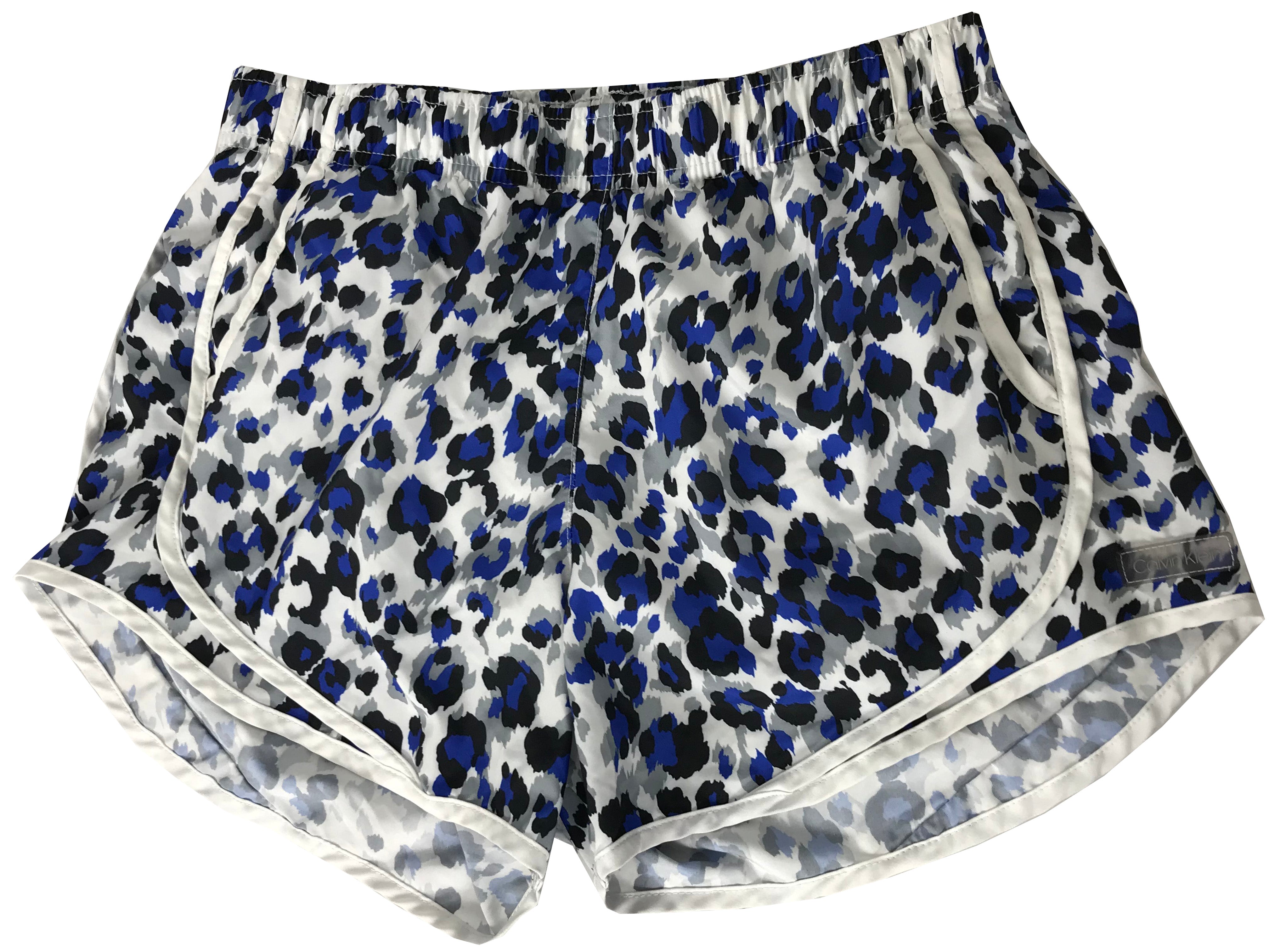 Calvin Klein Blue & White Running Shorts Women's S