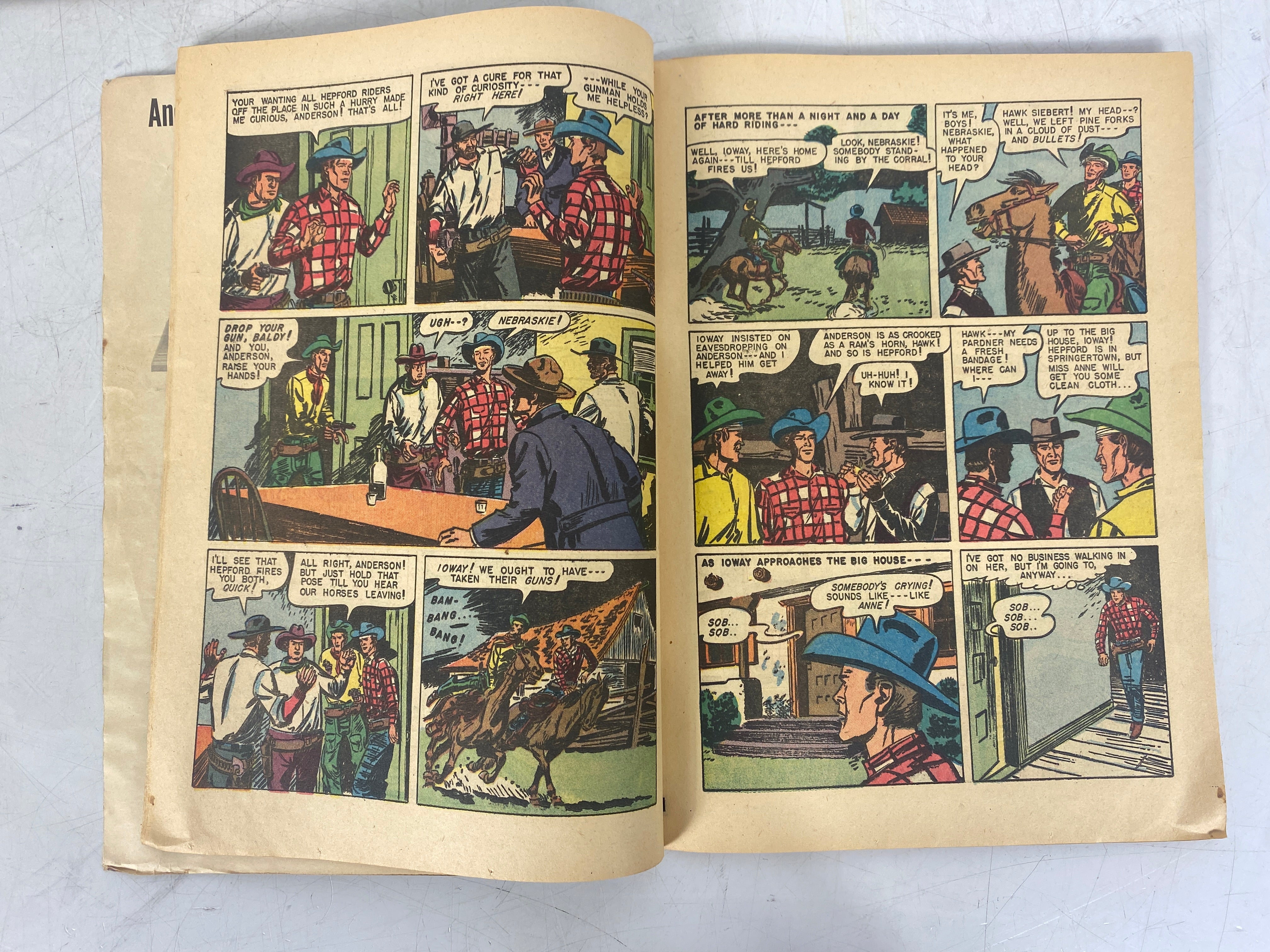 Dell Comic Zane Grey Stories of the West Lot of 5 (1955-1957)