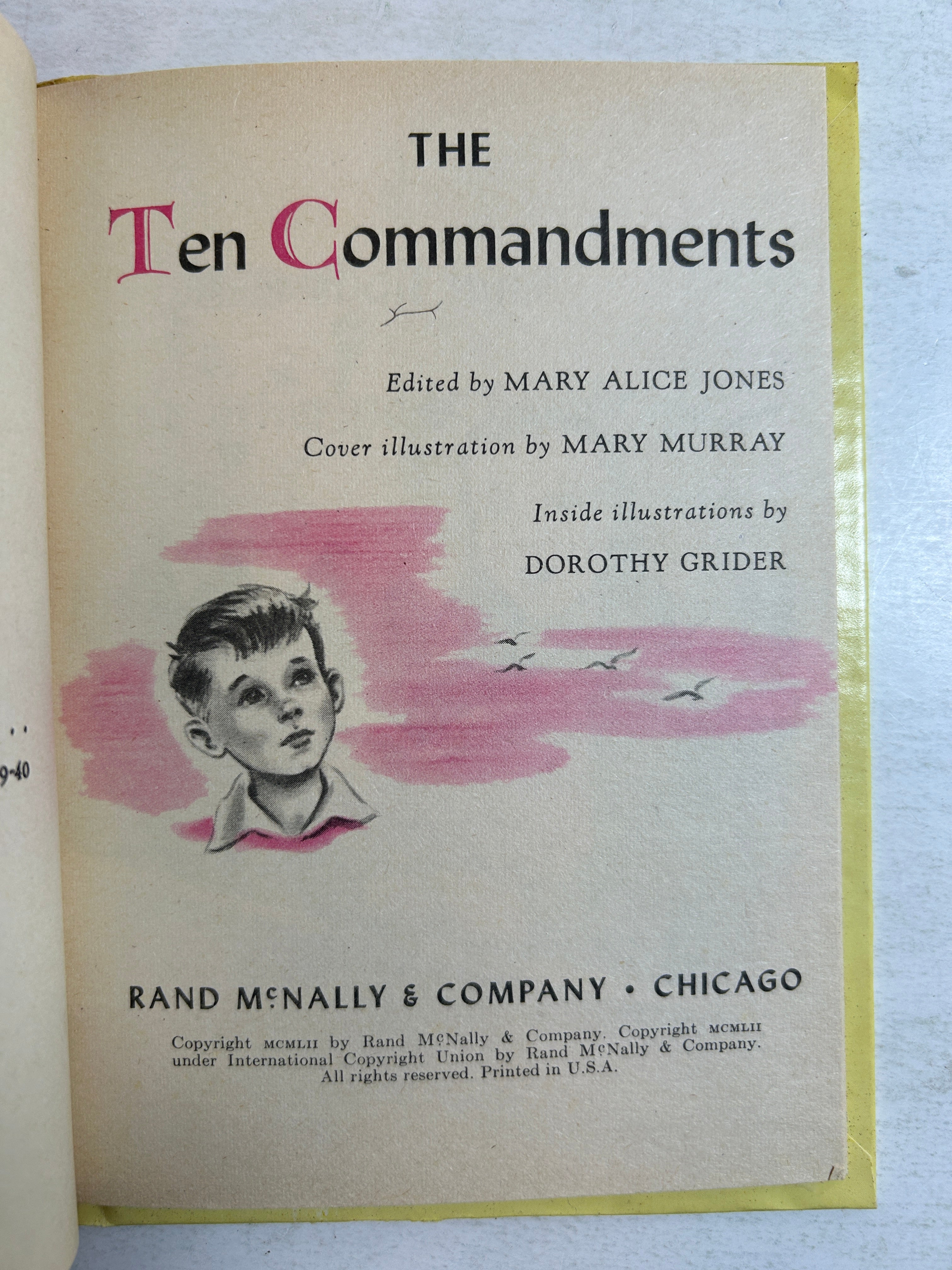 Lot of 12 Rand McNally 1st Religious Books by Dr Mary Alice Jones 1949-1967 HC