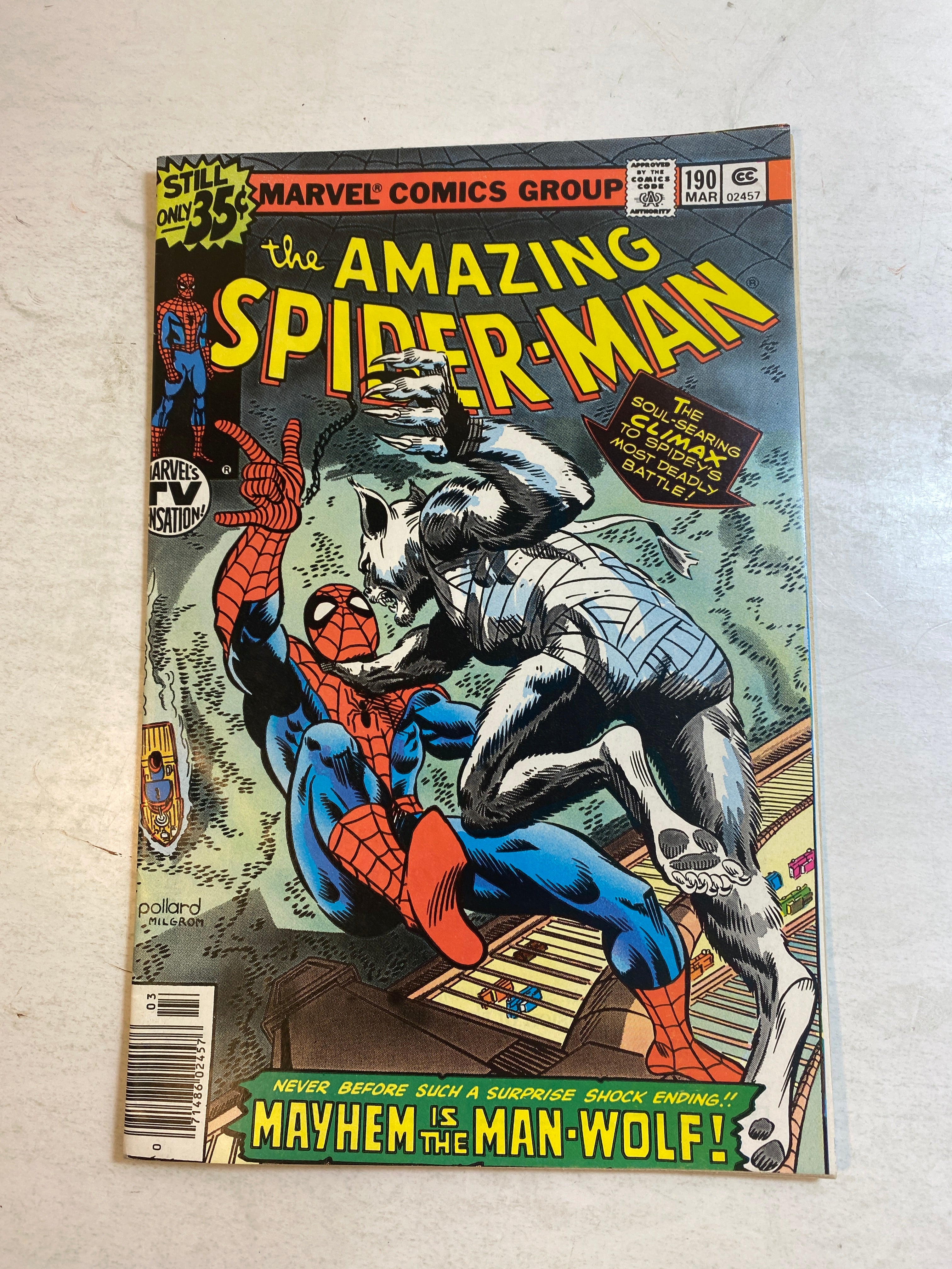 Amazing Spider-Man #190 Marvel Comic 1979