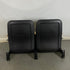 Set of 2 Leather Spartan Stadium Seats with Back Wall Mount - NO Spartan S