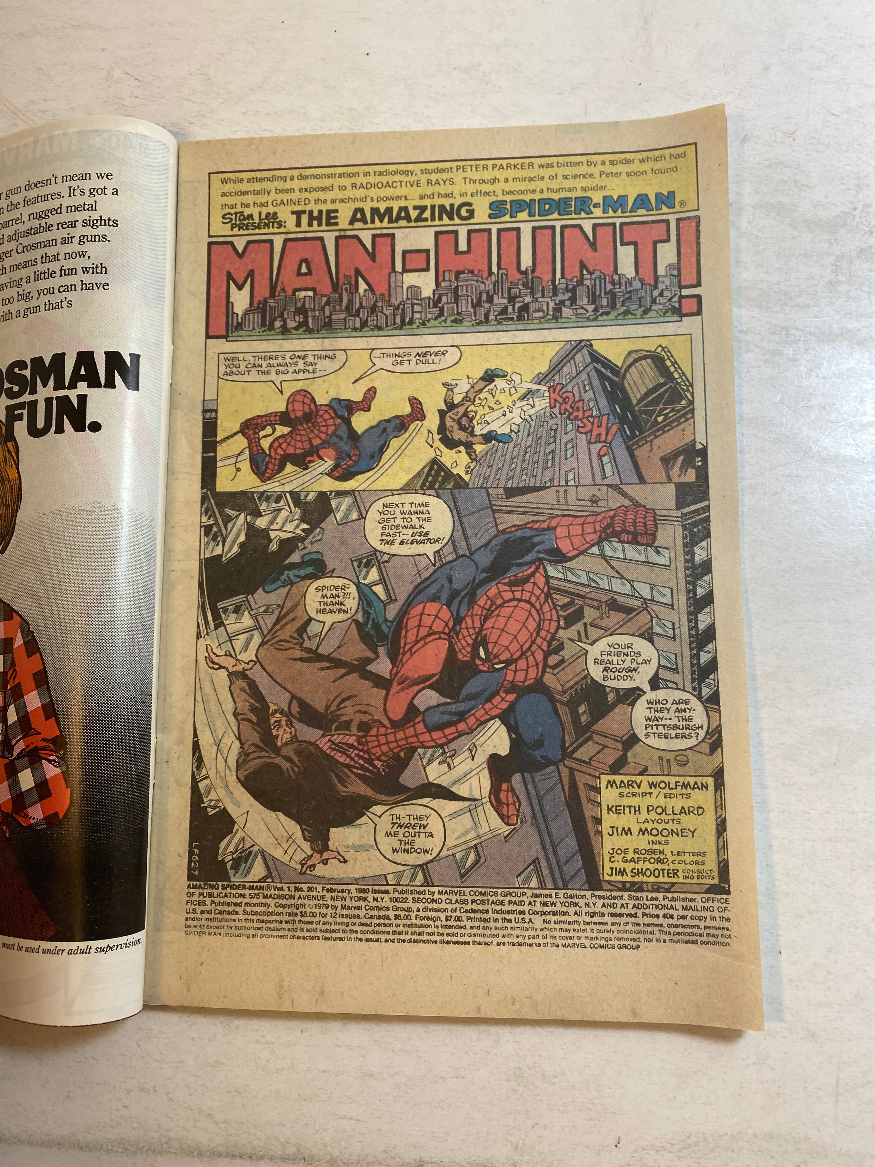 Amazing Spider-Man #201 Marvel Comic 1980