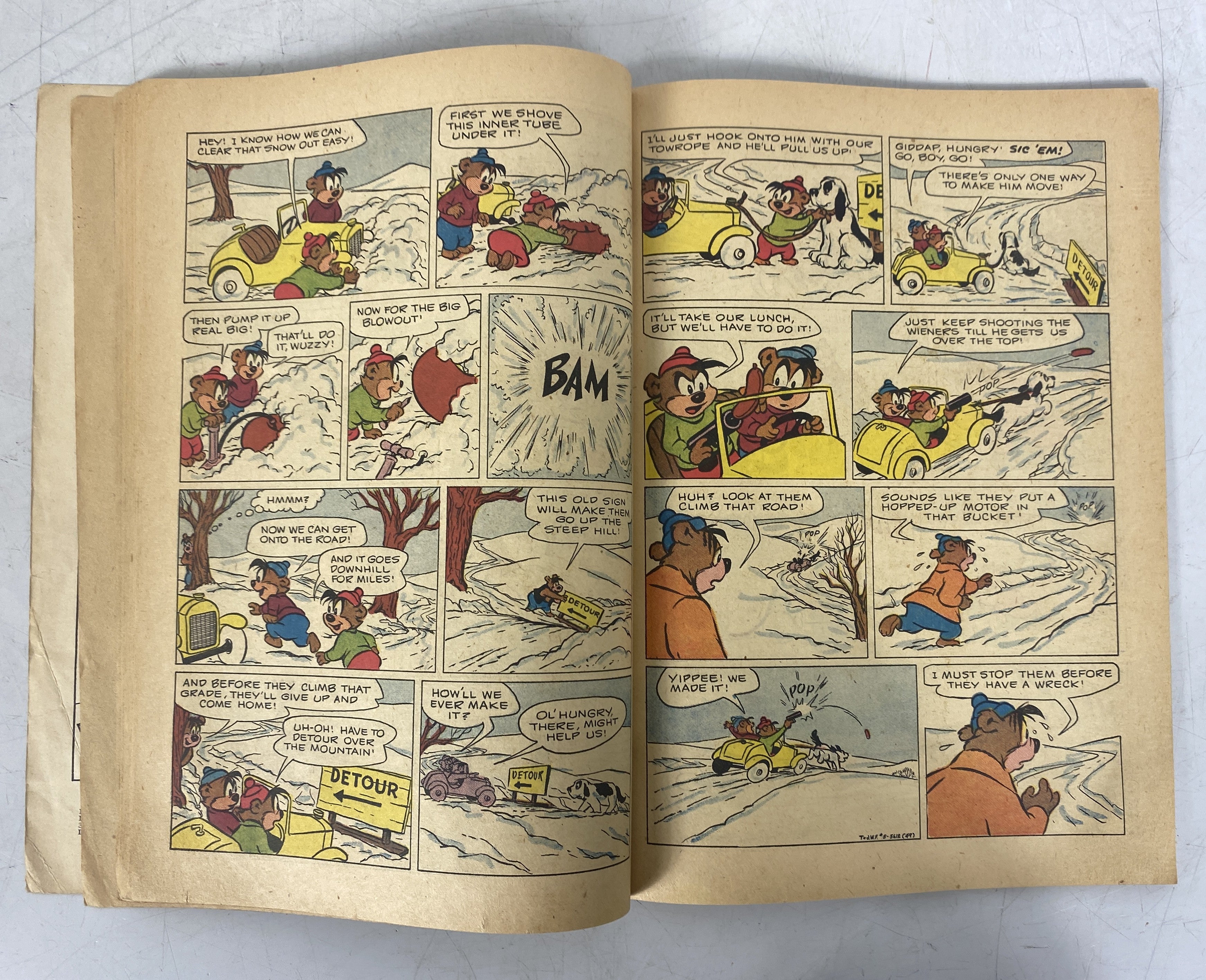 Tom and Jerry Dell Comics 1953, 1954, 1955, 1956, 1958 Lot of 5