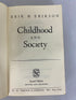 Lot of 2 Childhood and Society/Origins of Intellect Piaget's Theory 1963-1969 SC