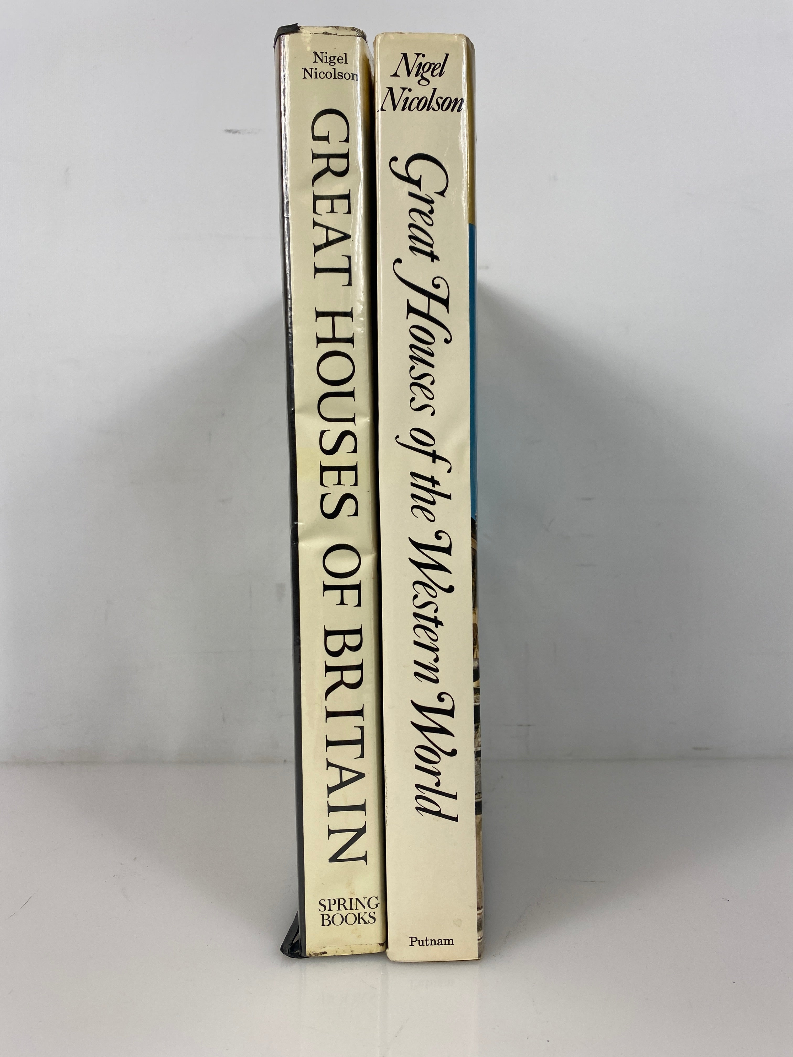 2 Nigel Nicolson: Great Houses of Britain/the Western World 1968 HC DJ