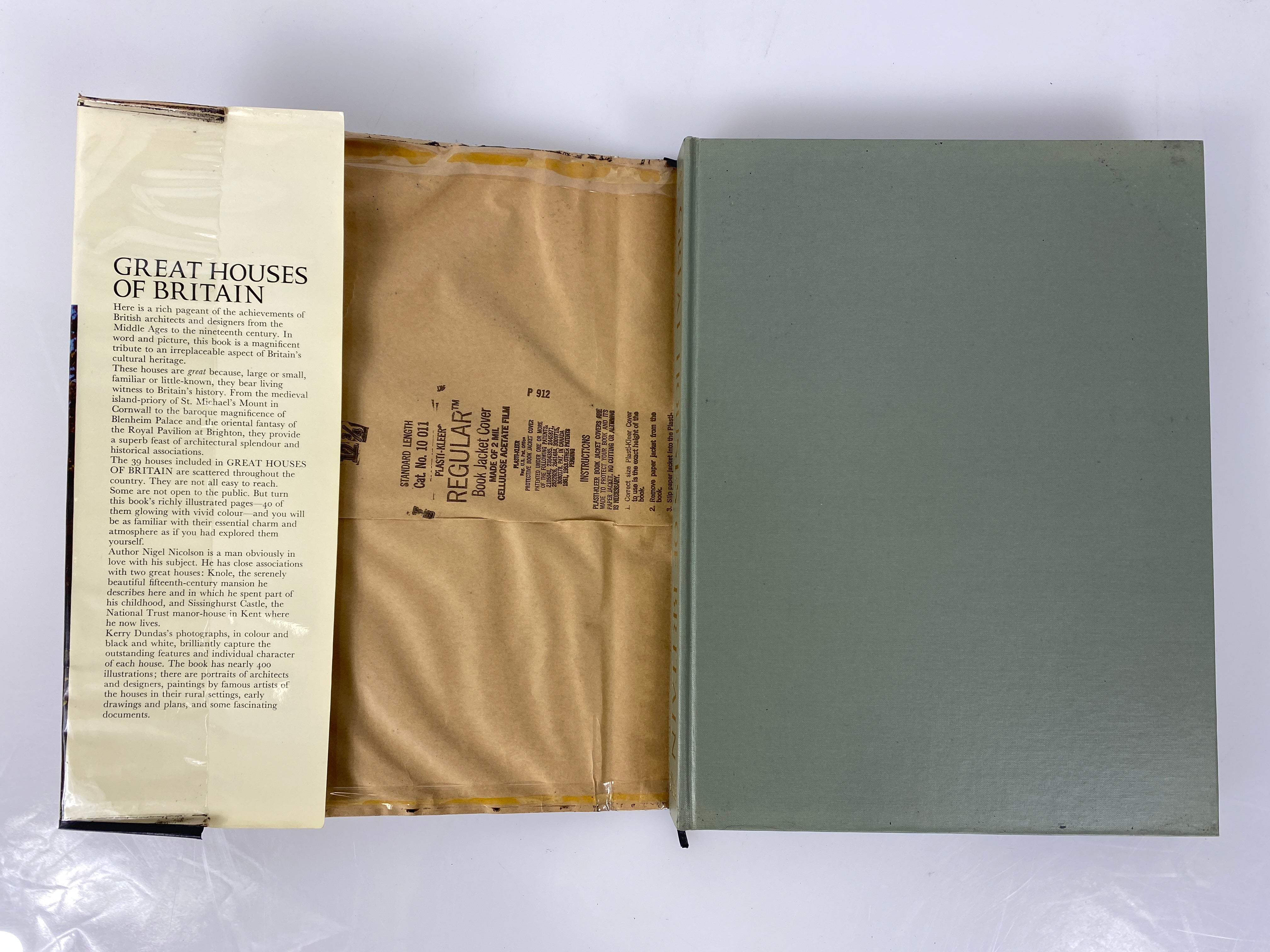 2 Nigel Nicolson: Great Houses of Britain/the Western World 1968 HC DJ