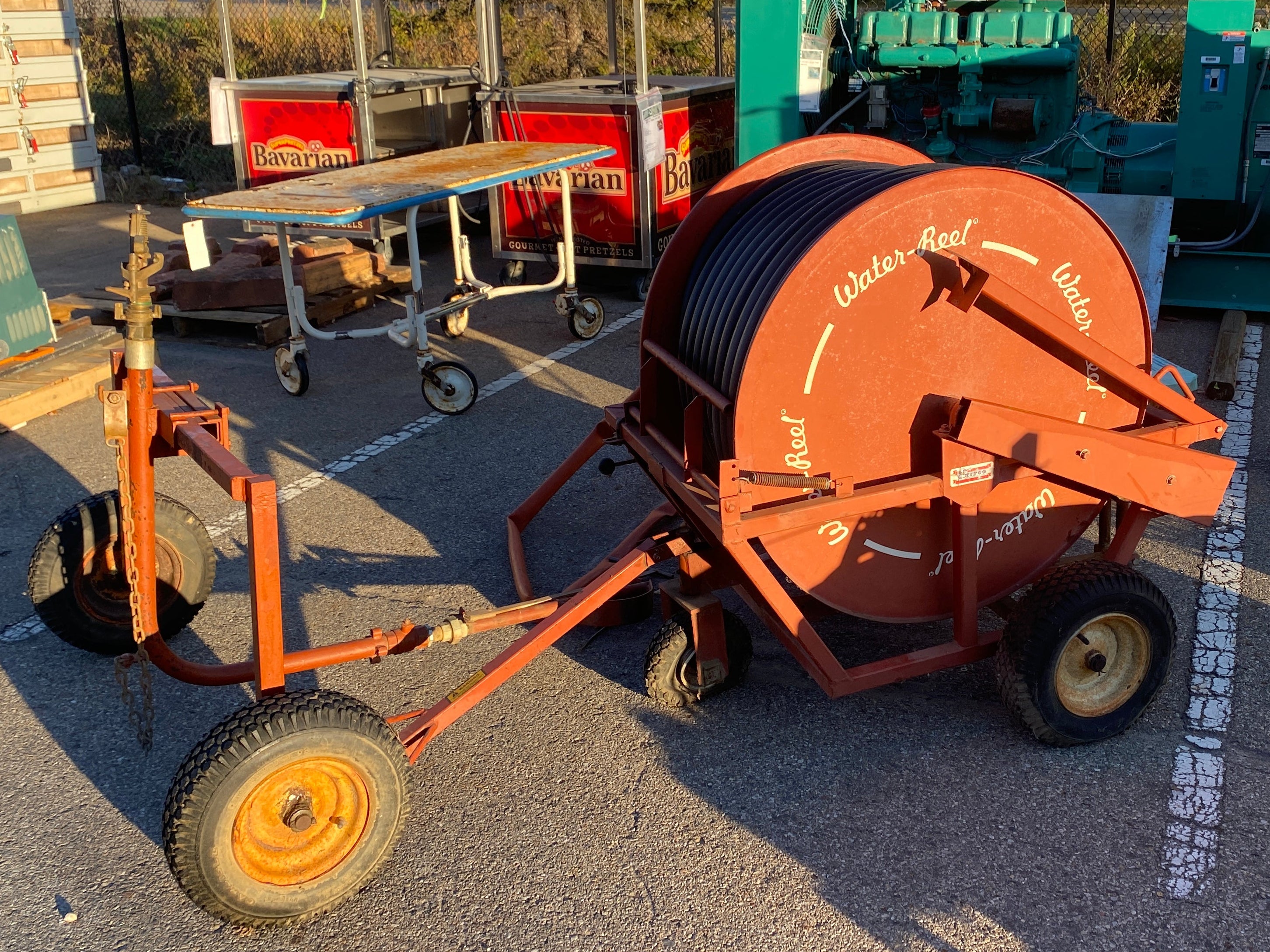 Kifco Water Reel w/ Sprinkler Attachment