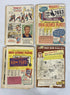 Dell Comics Lot of 4 Tarzan Comics 1954-1957