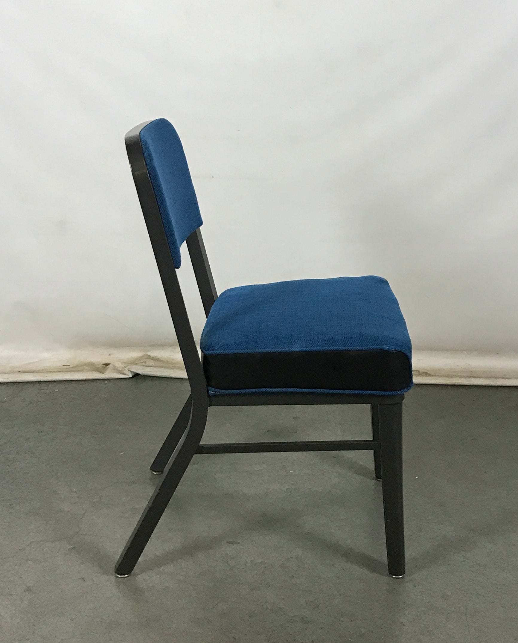 Steelcase Blue and Black Chair
