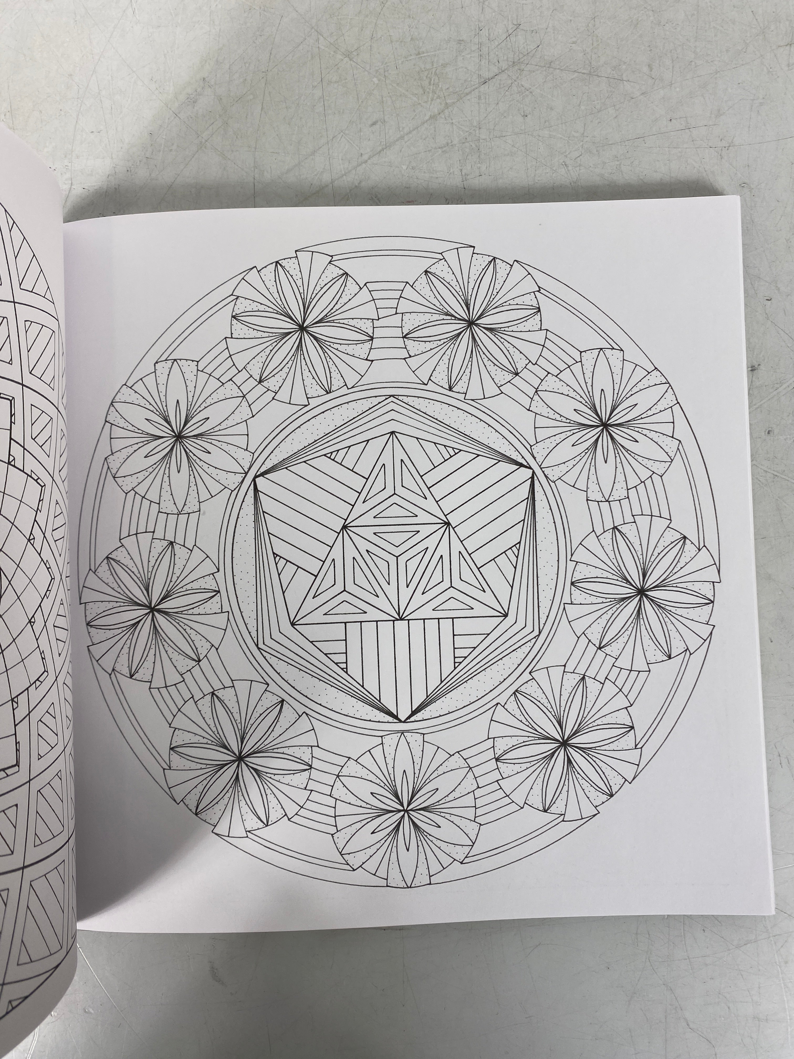 The Golden Ratio Coloring Book by Steve Richards