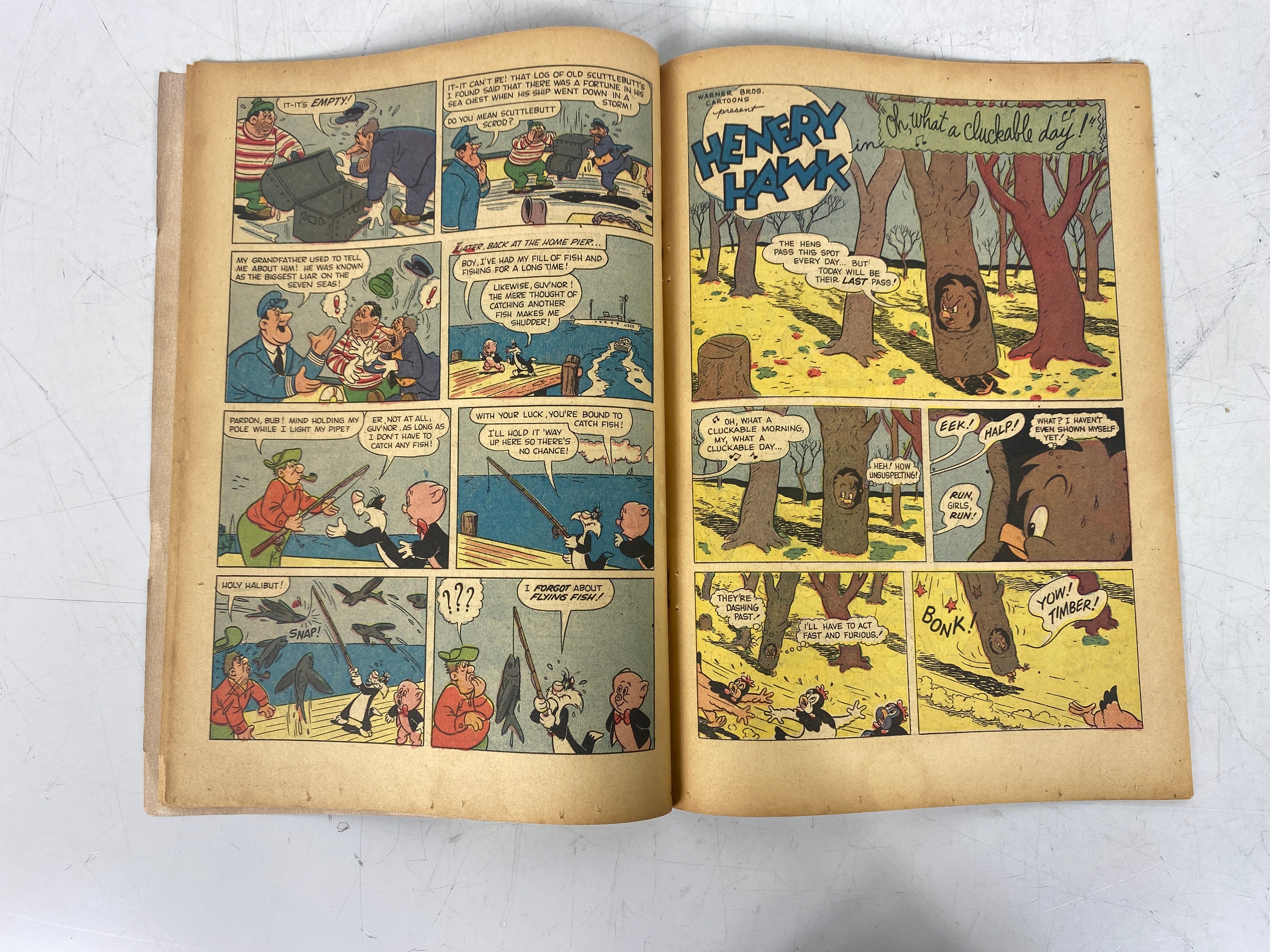 Dell Comics Lot of 3 Porky Pig 1950, 1955, & 1957