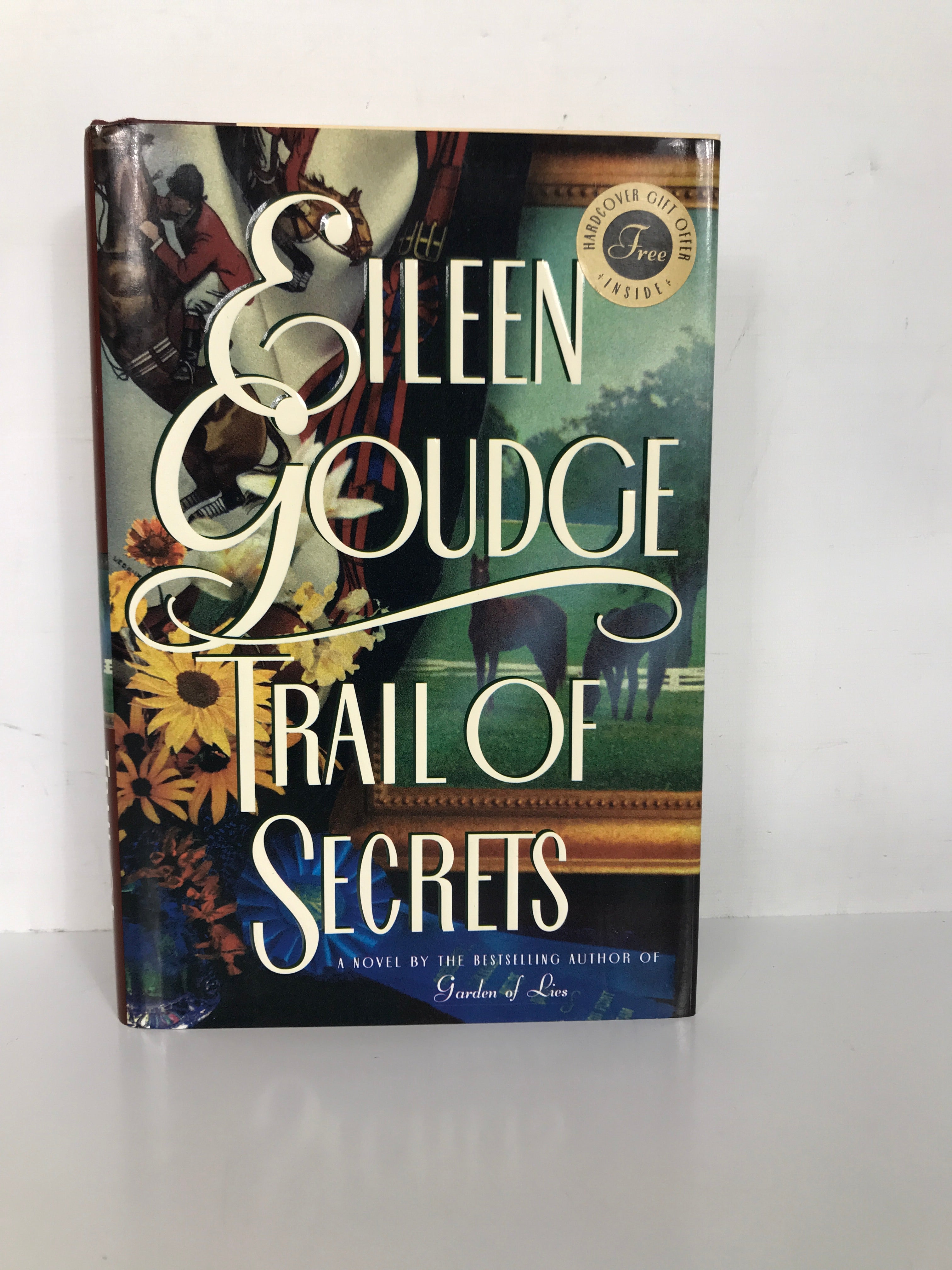 Signed First Edition Trail of Secrets by Eileen Goudge 1996 HC DJ