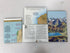 Lot of 4 Nat Geo Posters Traveler's Map Maya/Australia/Mexico/Alps 1985-94
