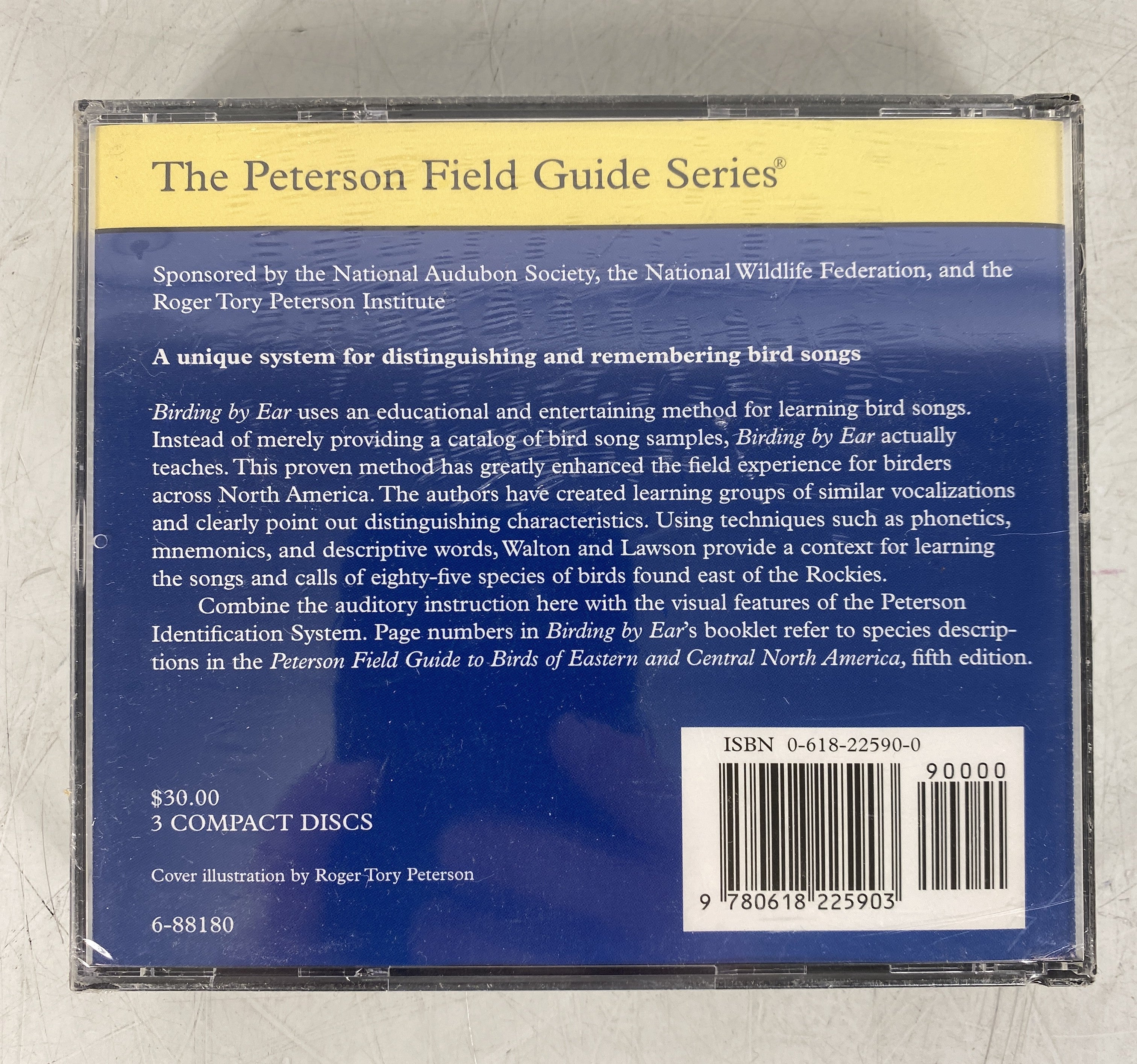 Birding By Ear Eastern/Central Peterson Field Guides 3 CD Set New and Sealed