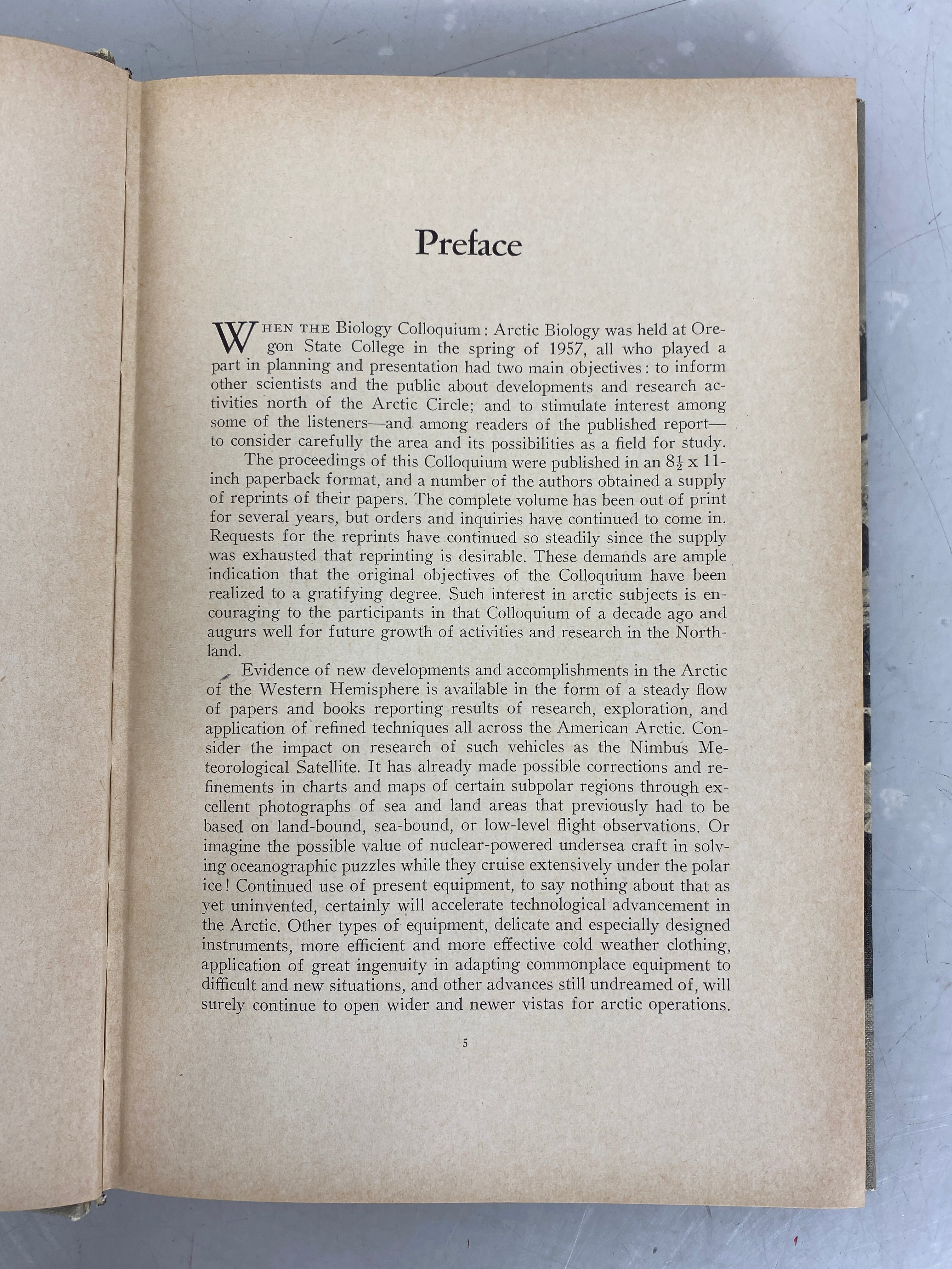 Arctic Biology Henry P. Hansen 1967 Oregon State University Press Second Ed HC