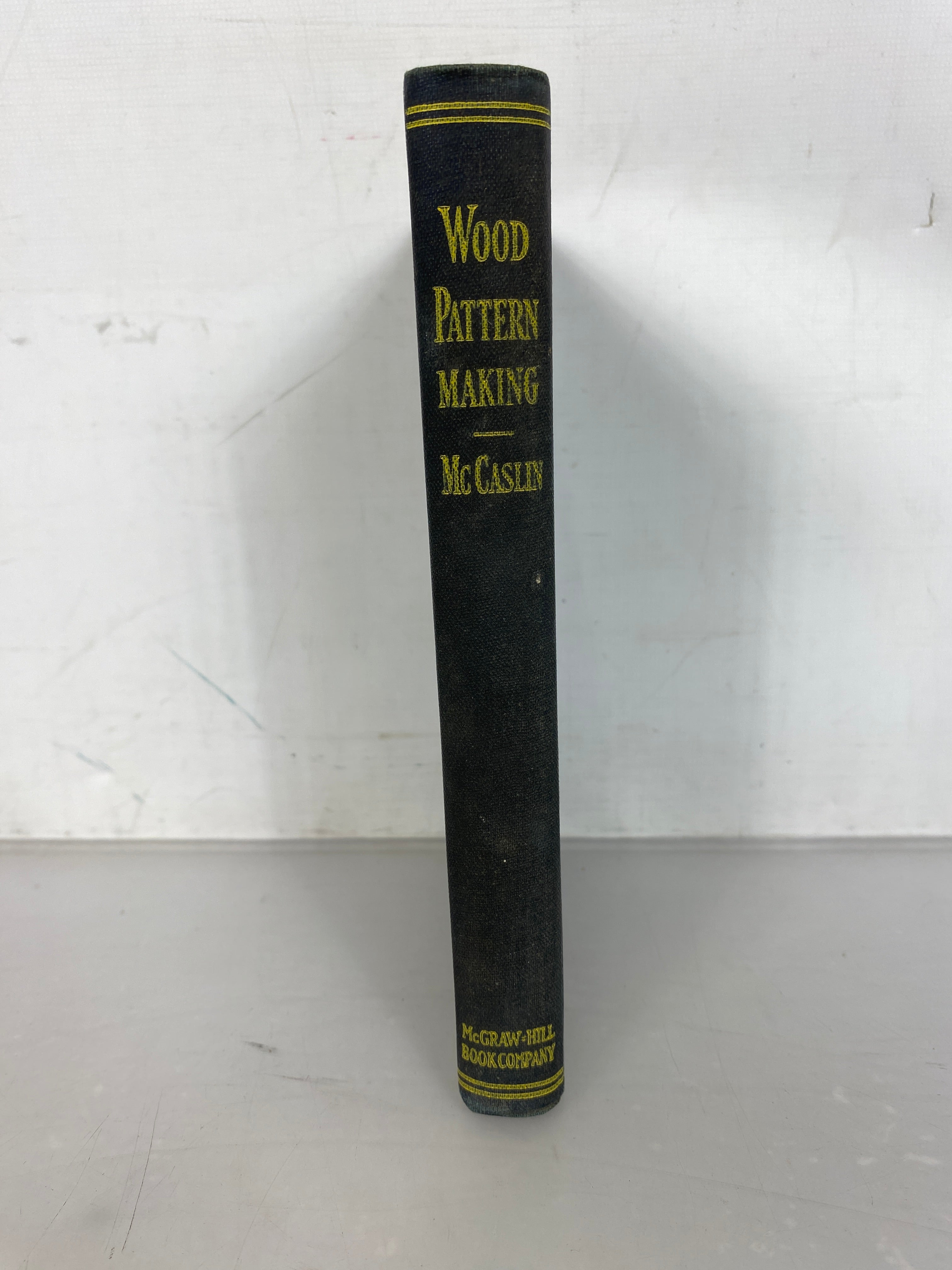 Wood Patternmaking by Herbert McCaslin (1946) Vintage HC