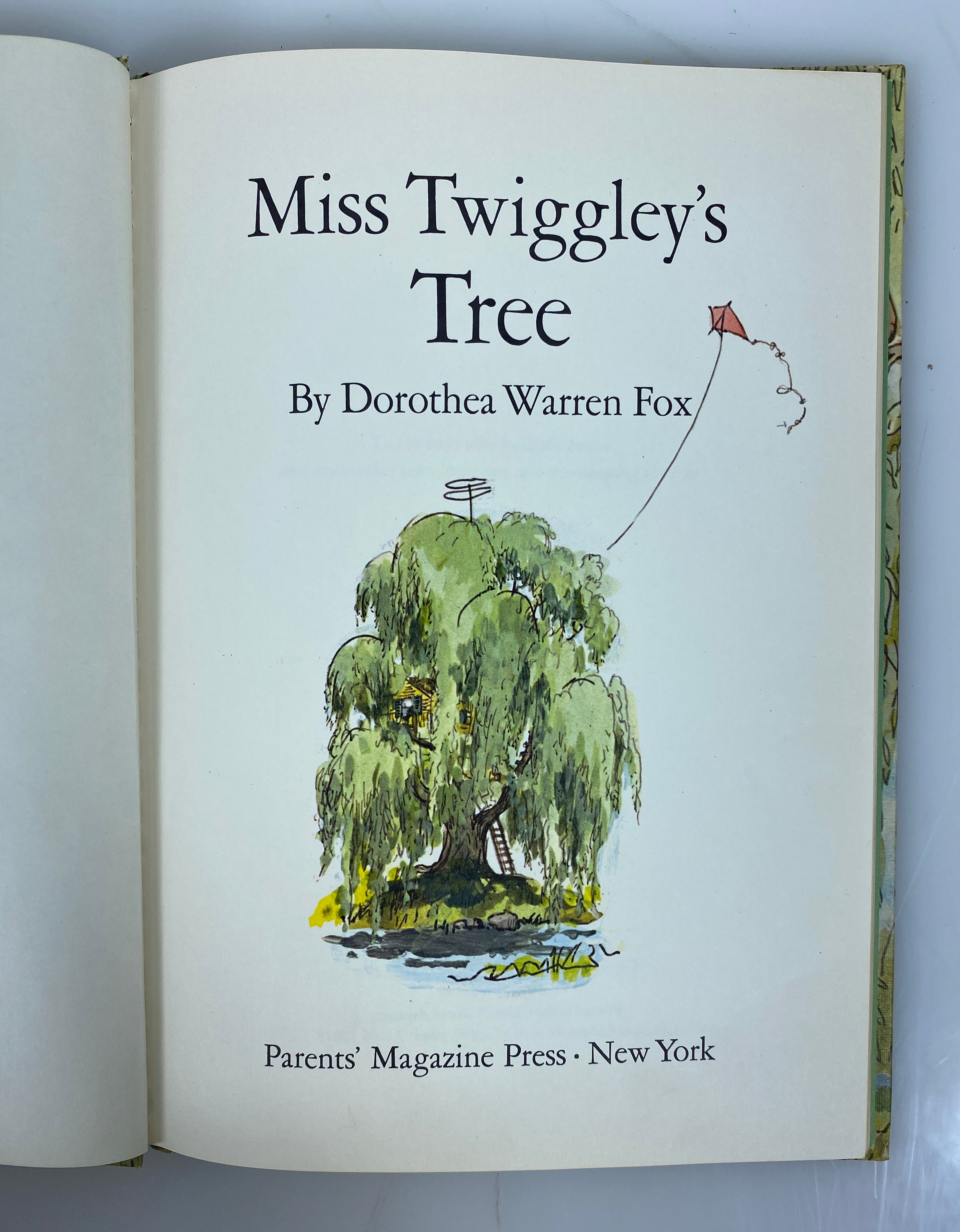 4 Vtg Parents' Magazine Press incl Miss Twiggley's Tree/Wonderful Tree House HC