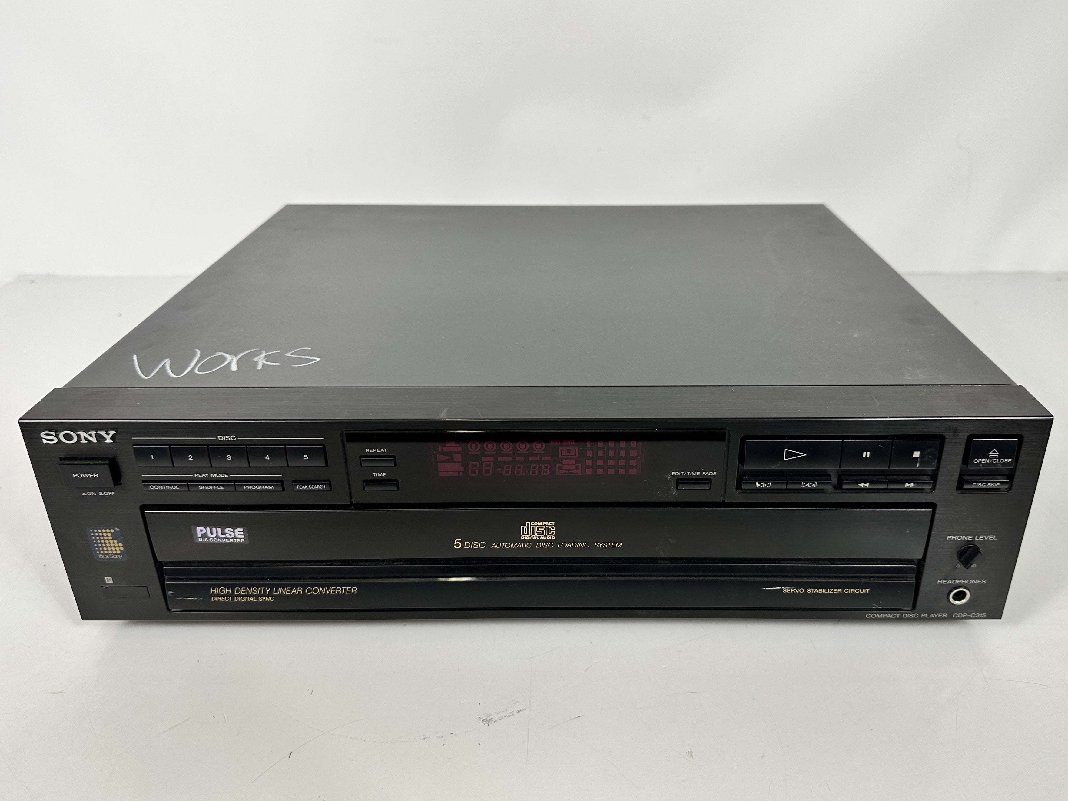 Sony CDP-C315 5-Disc CD Changer