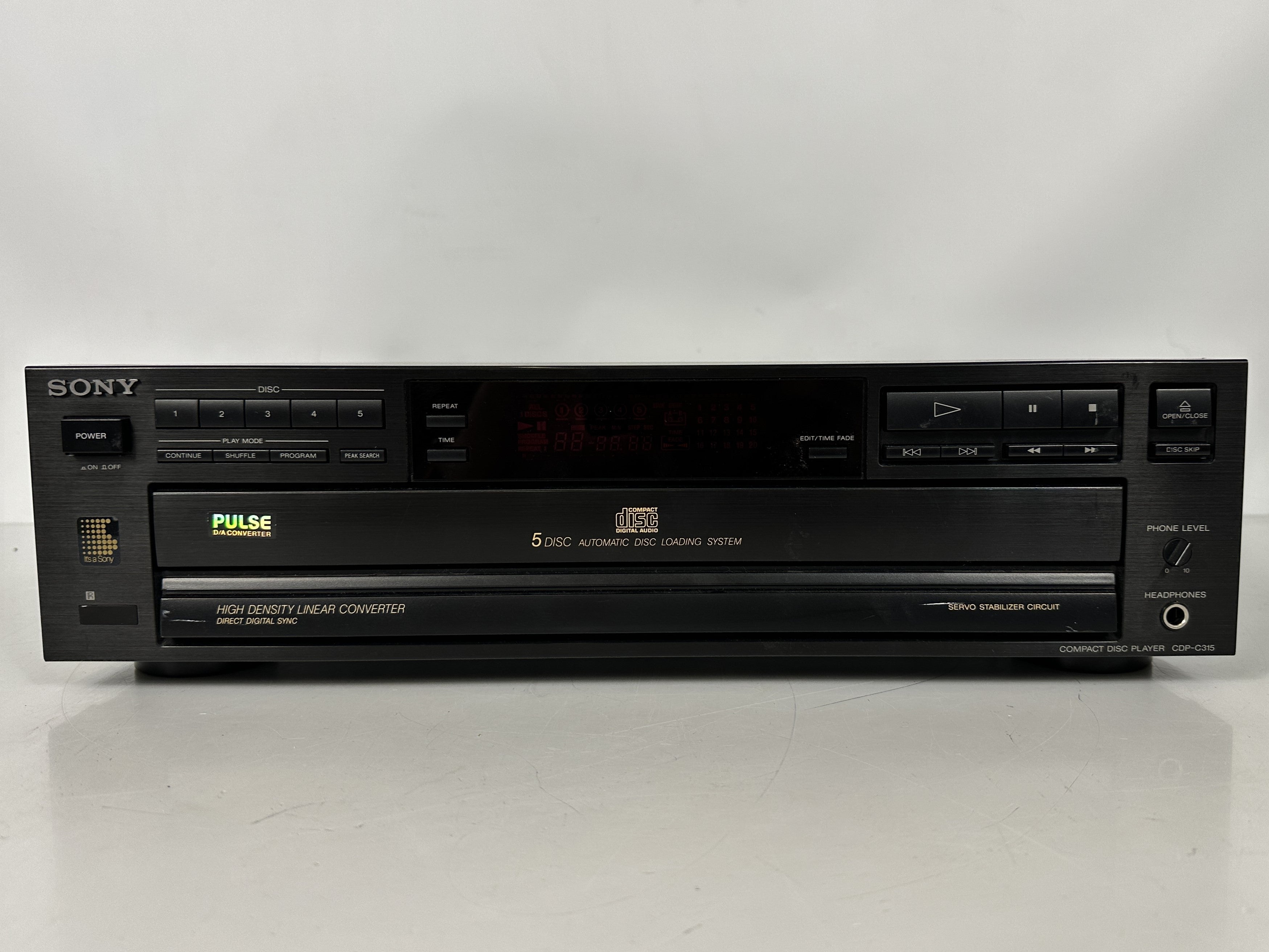 Sony CDP-C315 5-Disc CD Changer