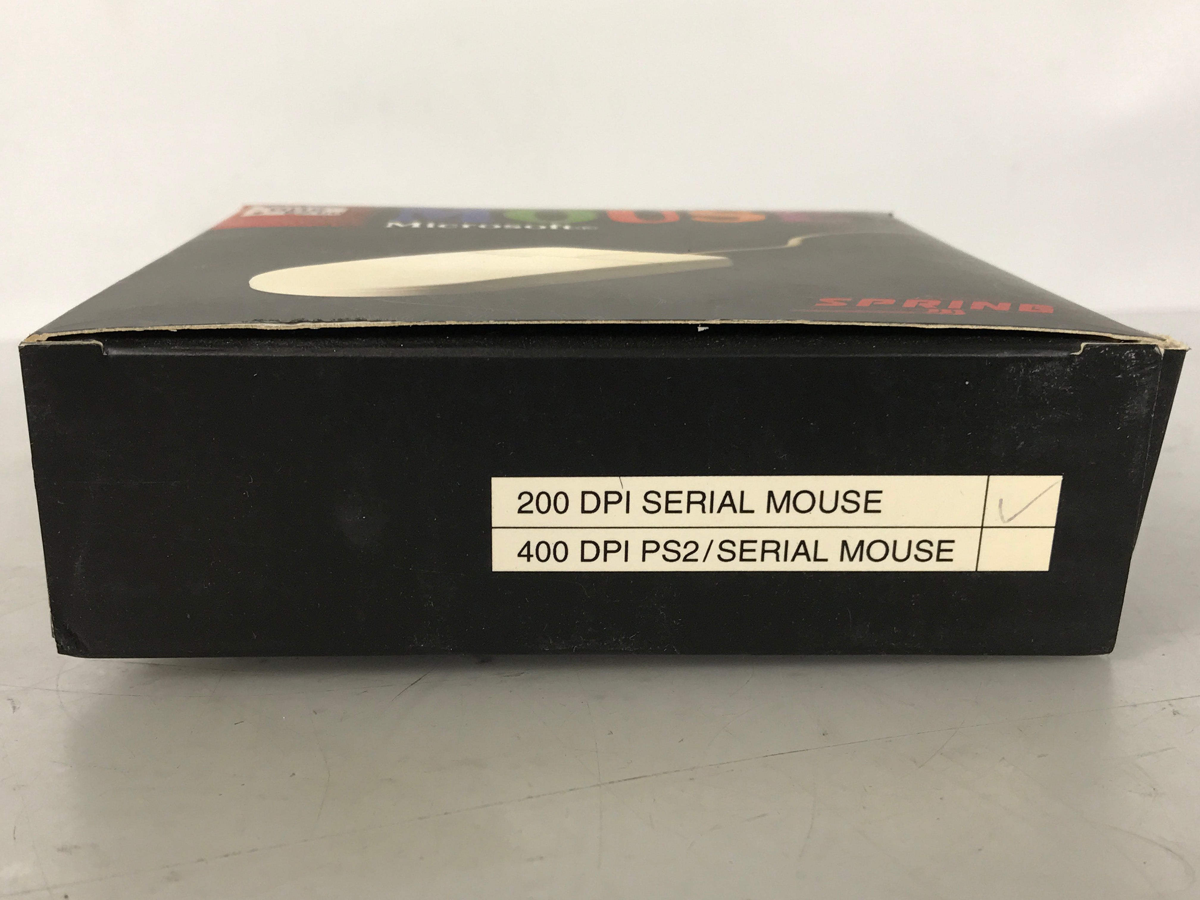 Microsoft LR 84783 9-Pin Serial Mouse