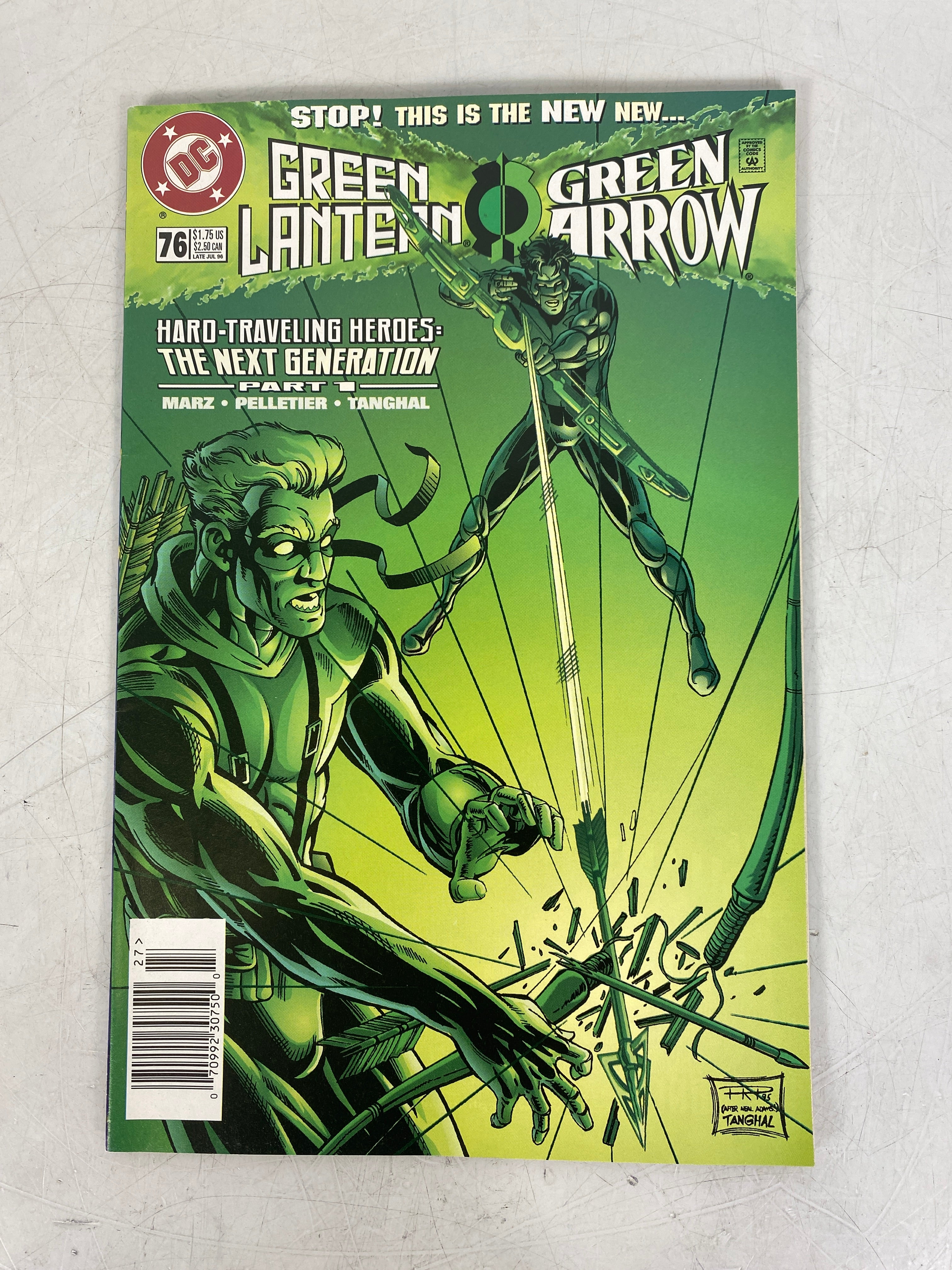 Green Lantern and Green Arrow 76 1996 DC Comic