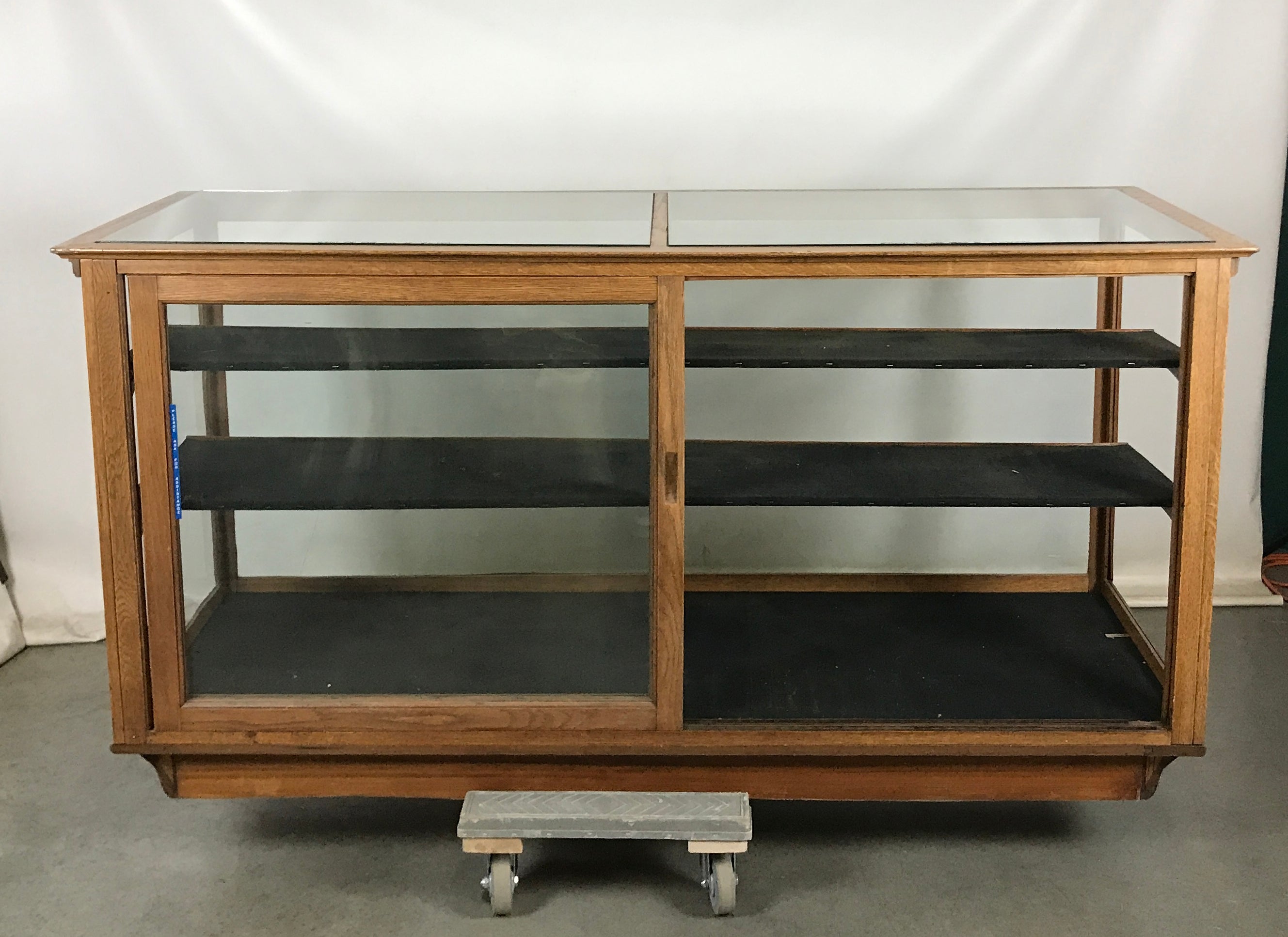 Large Wooden Display Case