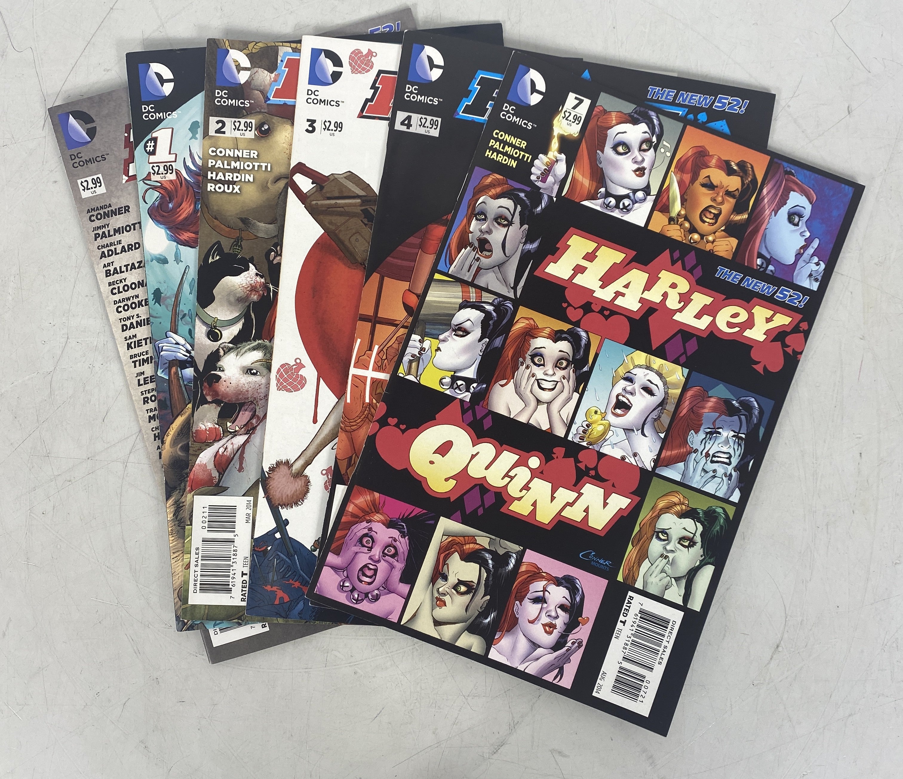 Harley Quinn DC Comic Lot of 8 Comics (2015) 13-20