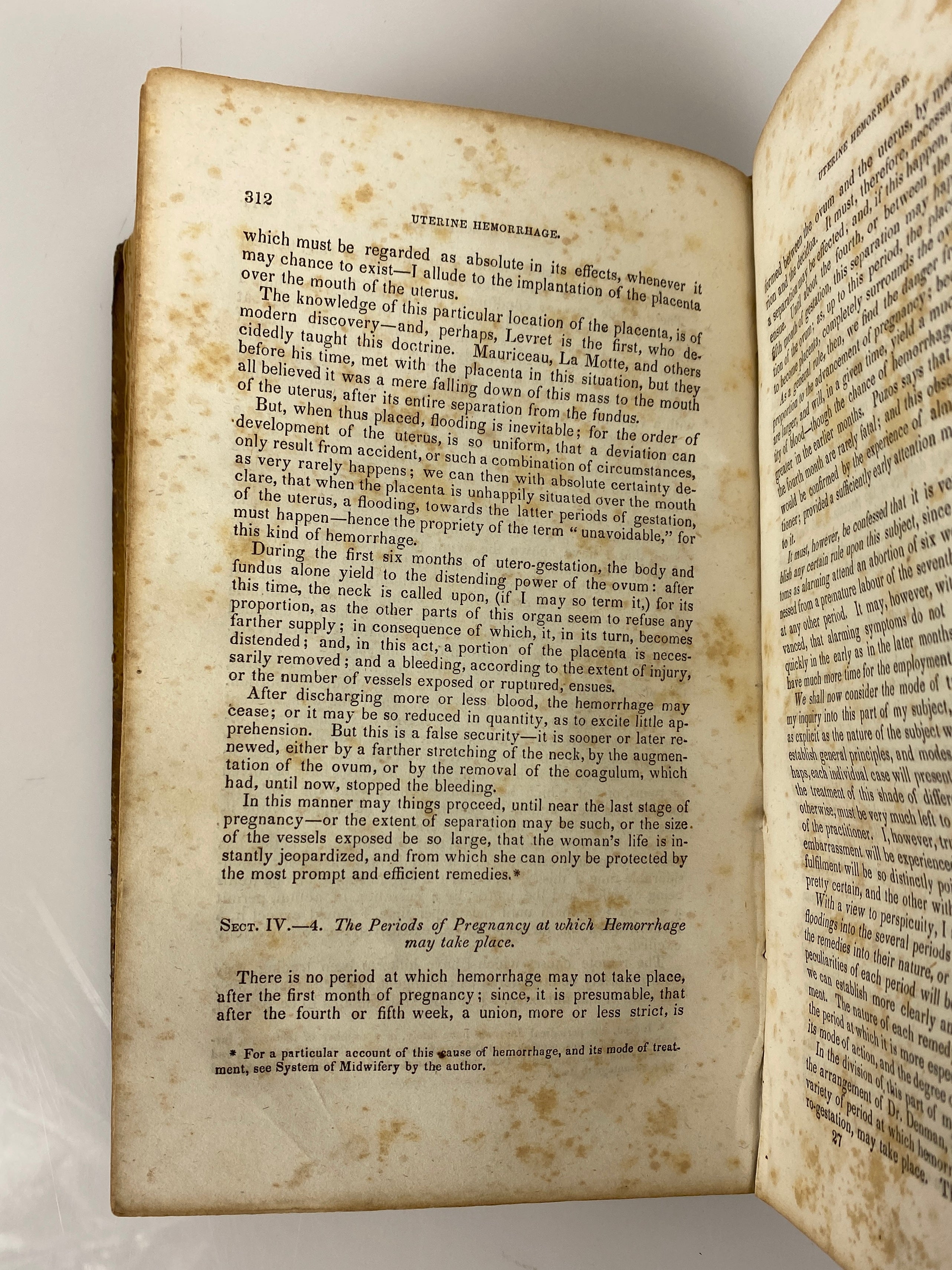 A Treatise on the Diseases of Females William DeWees 1843 Antique Leather Bound